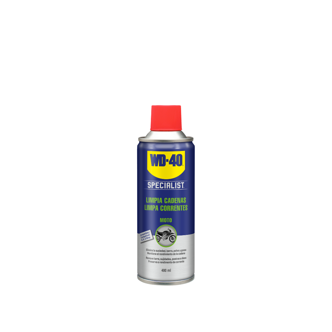LIMPA CORRENTES SPRAY 400ML - WD-40 SPECIALIST MOTO