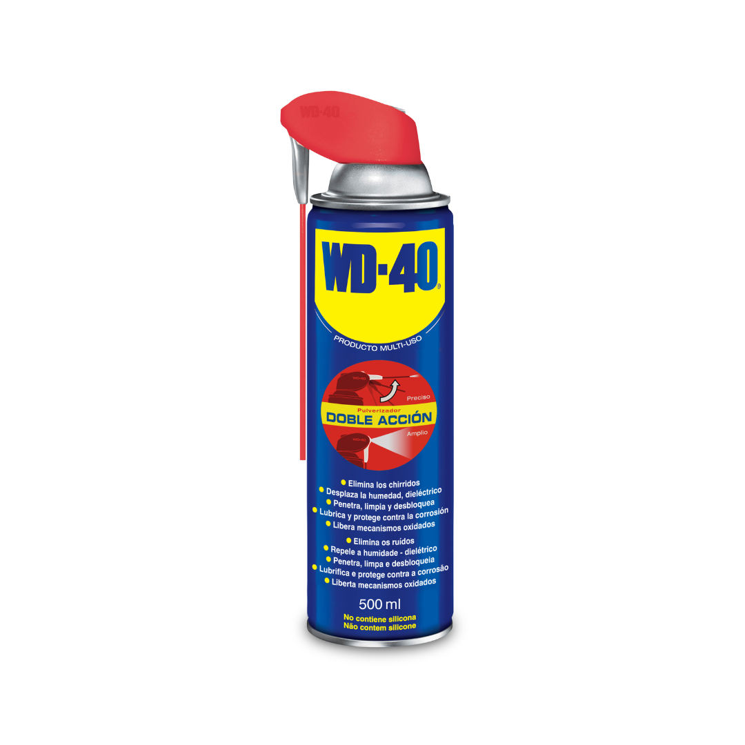 WD-40 MULTIUSOS DUPLA AÇÃO 500ML X 12 UNIDADES