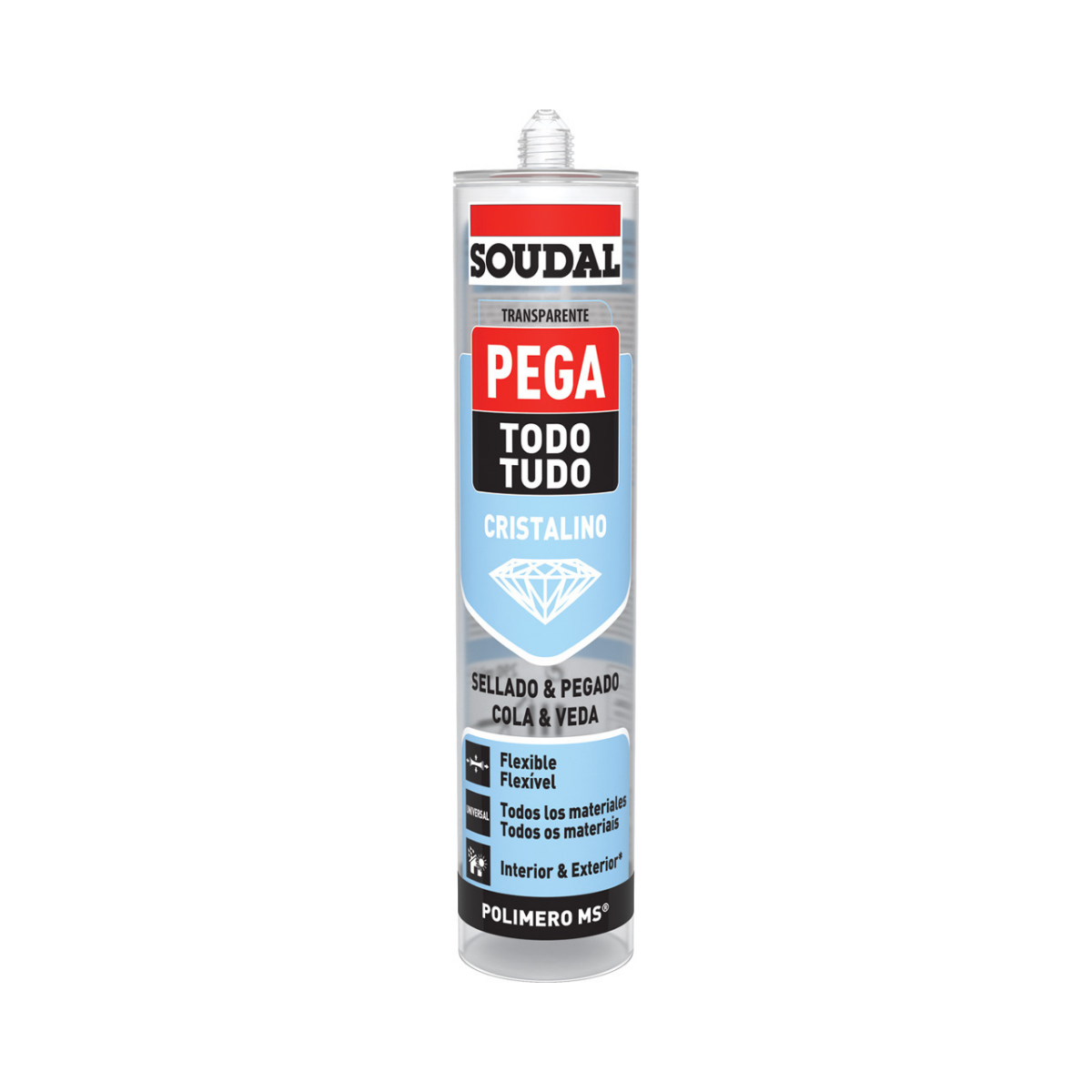 COLA E VEDA (PEGA TUDO) MULTIBOND 35 TRANSPARENTE 290ML