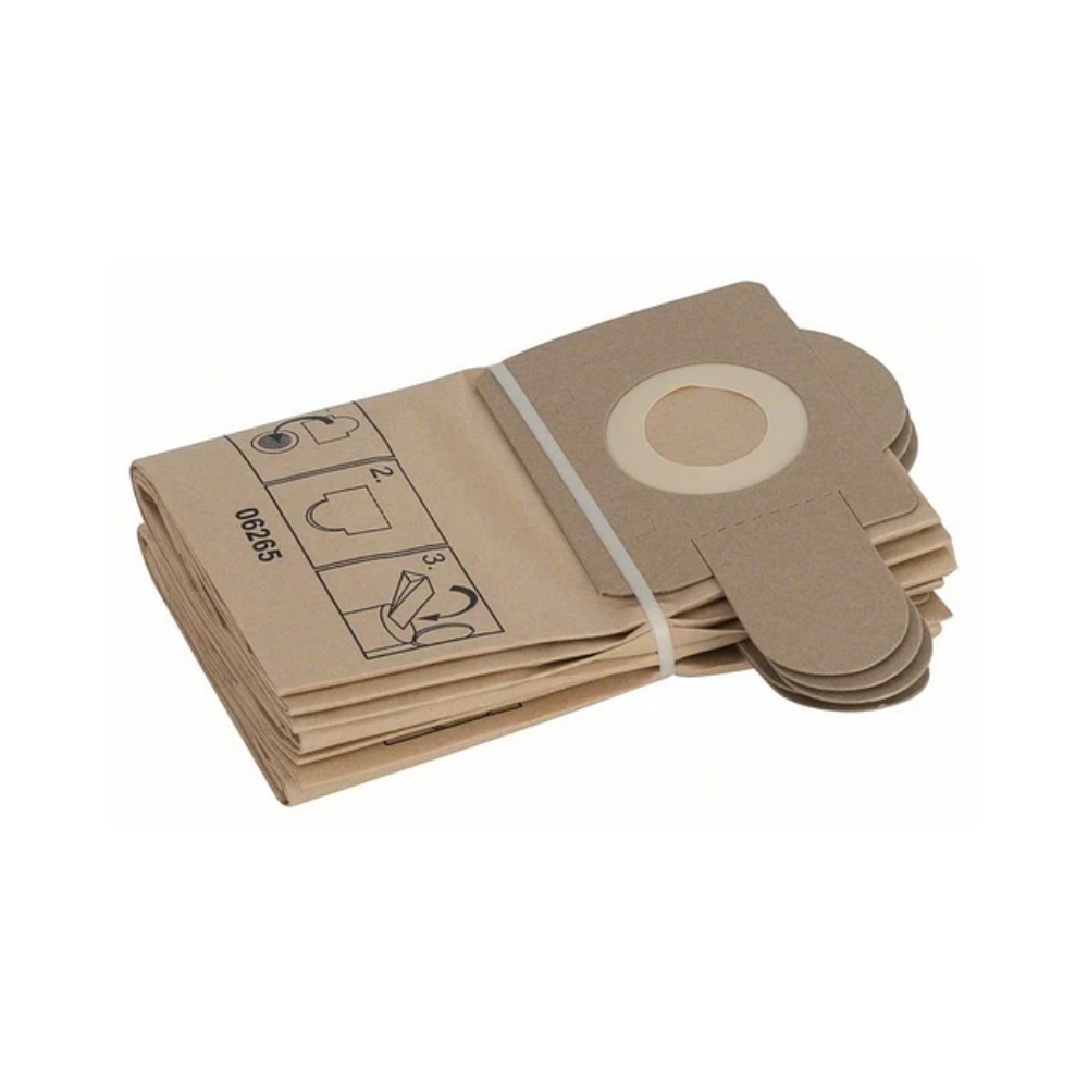 SACO PARA ASPIRADORES DE PÓ EM PAPEL - CJ. 5 UND.