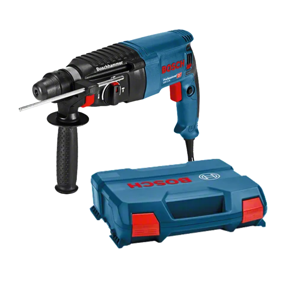 MARTELO PERFURADOR GBH 2-26 + MALA