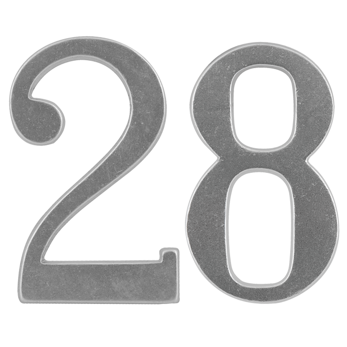 ALGARISMO ALUMINIO NATURAL