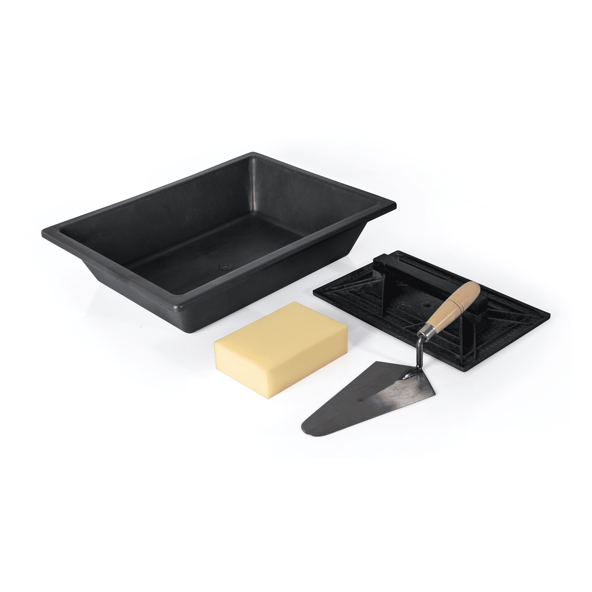 CONJUNTO GAMELA + TALOCHA + ESPONJA + COLHER