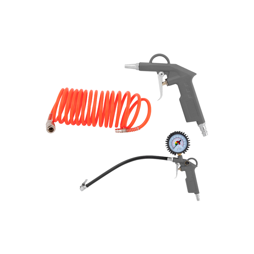 KIT PROFISSIONAL 3 PEÇAS PARA AR COMPRIMIDO