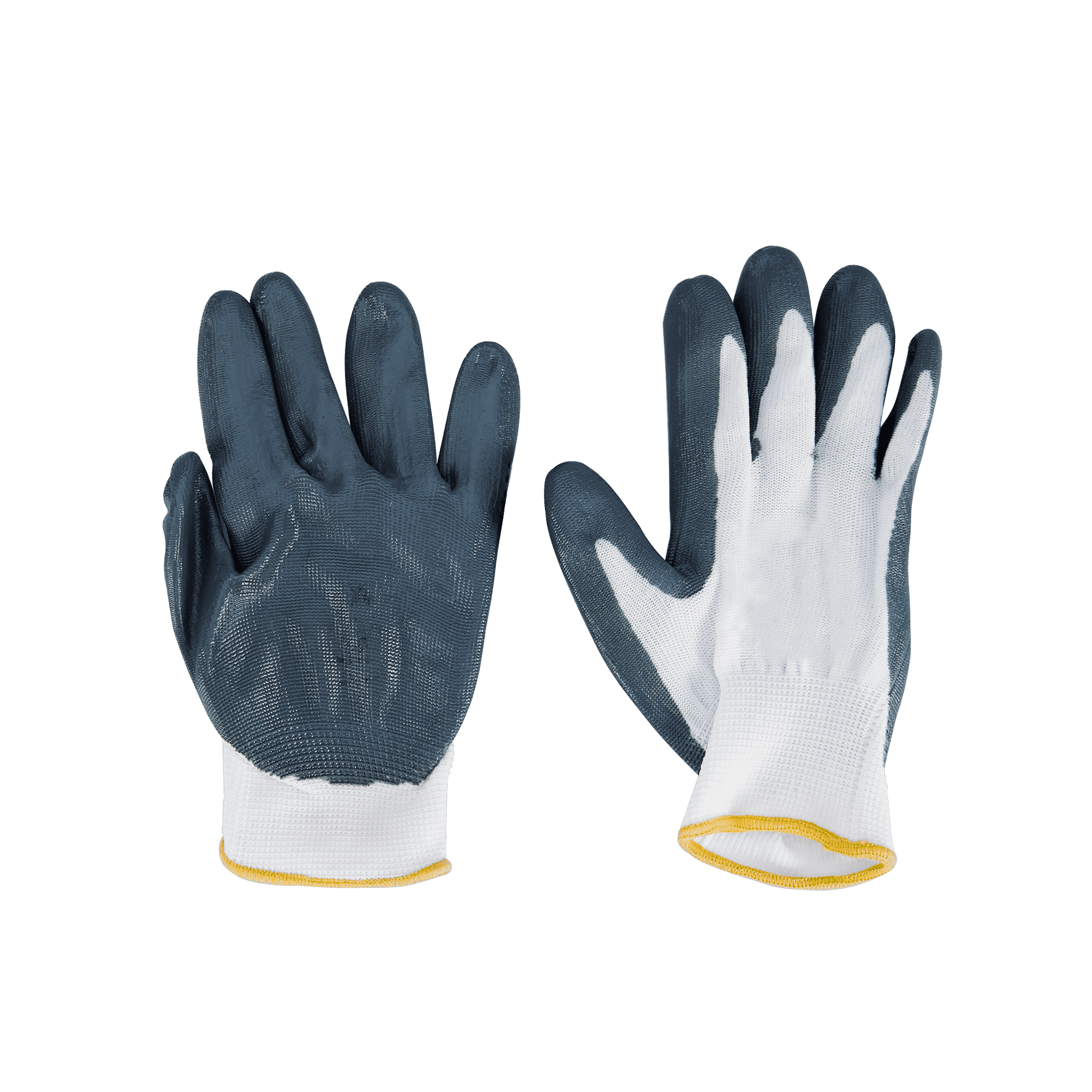 LUVA COM REVESTIMENTO EM NITRILO 8"