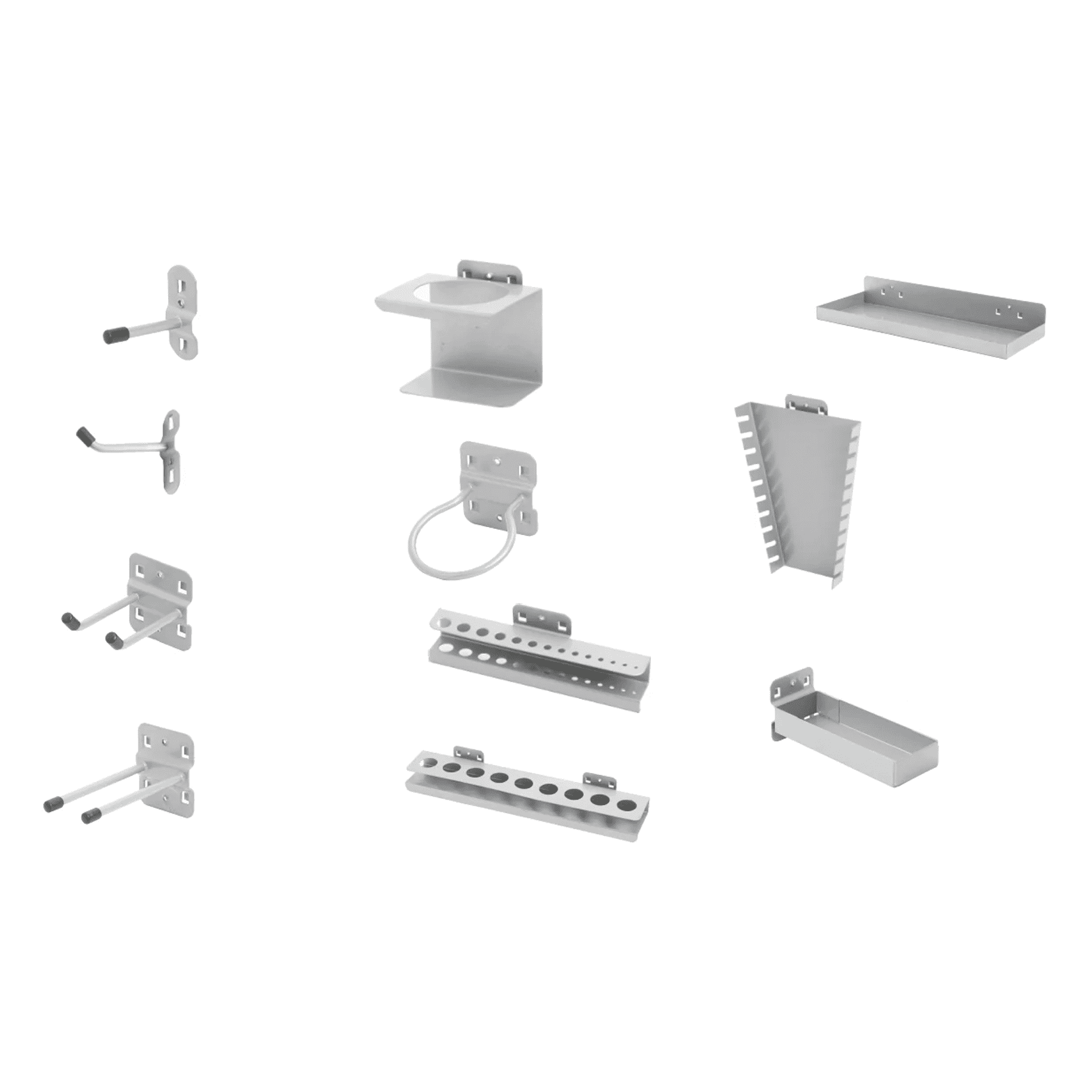 CJ. 110 GANCHOS PARA ARMÁRIO DE GARAGEM