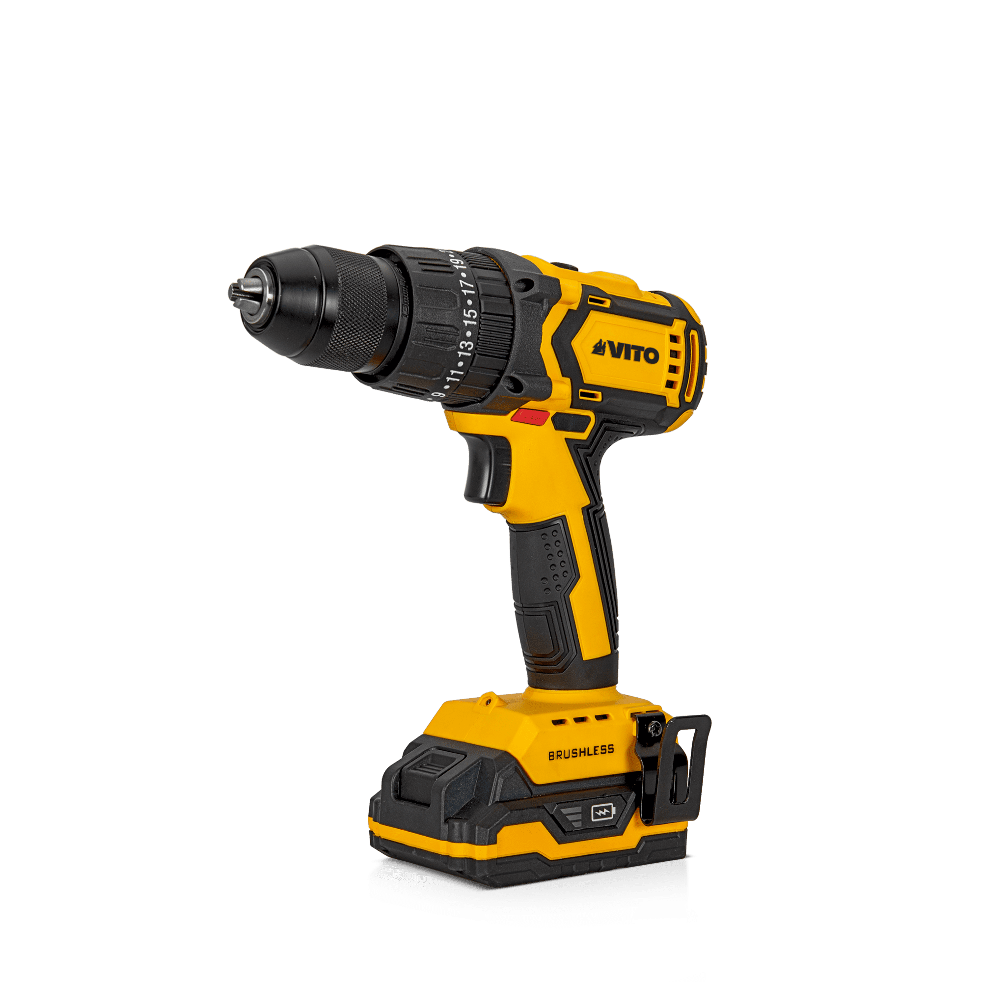 BERBEQUIM SEM FIOS BRUSHLESS 20V, COM 2 BATERIAS E CARREGADOR