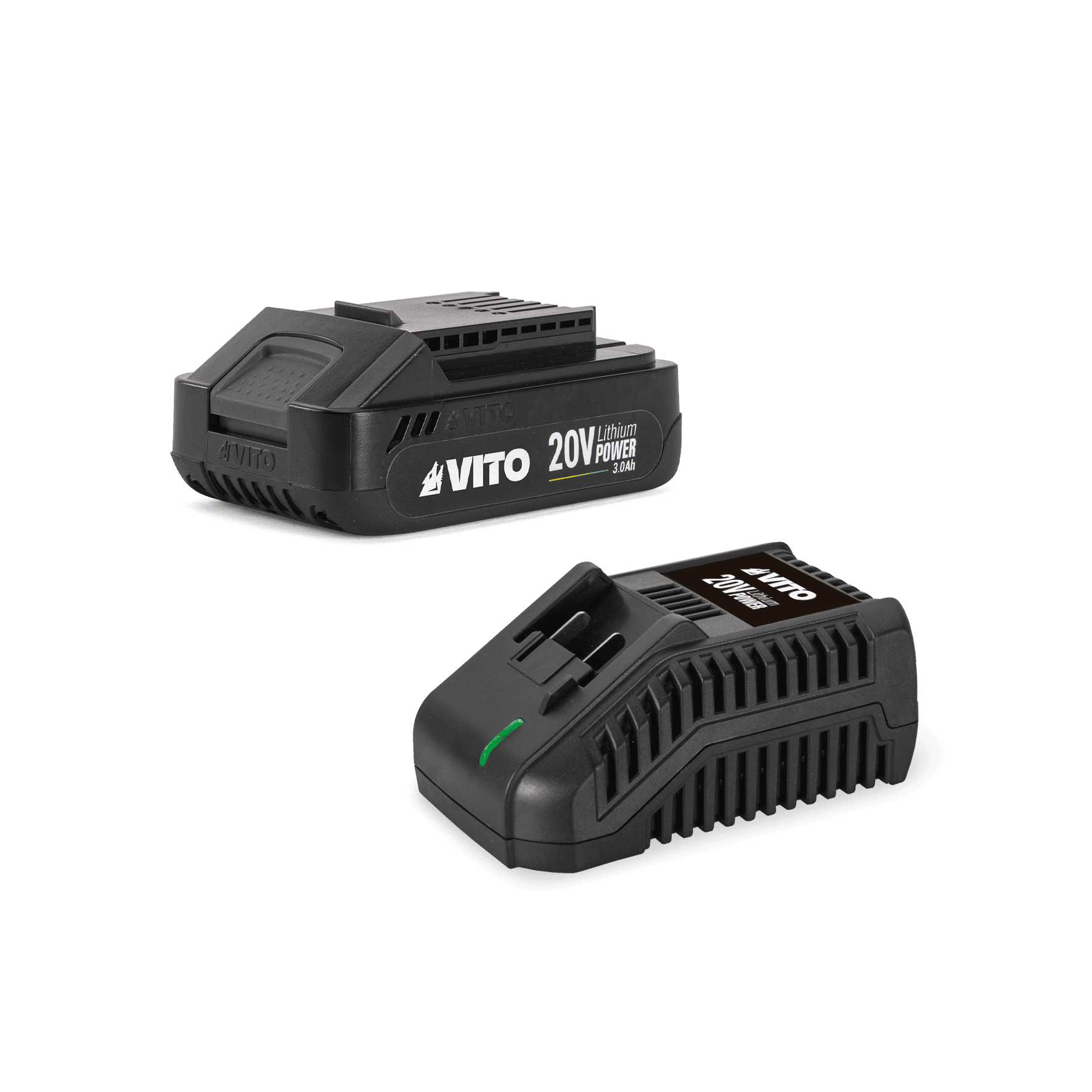 KIT STARTER 20V 3.0AH: BATERIA 20V 3AH E CARREGADOR RÁPIDO