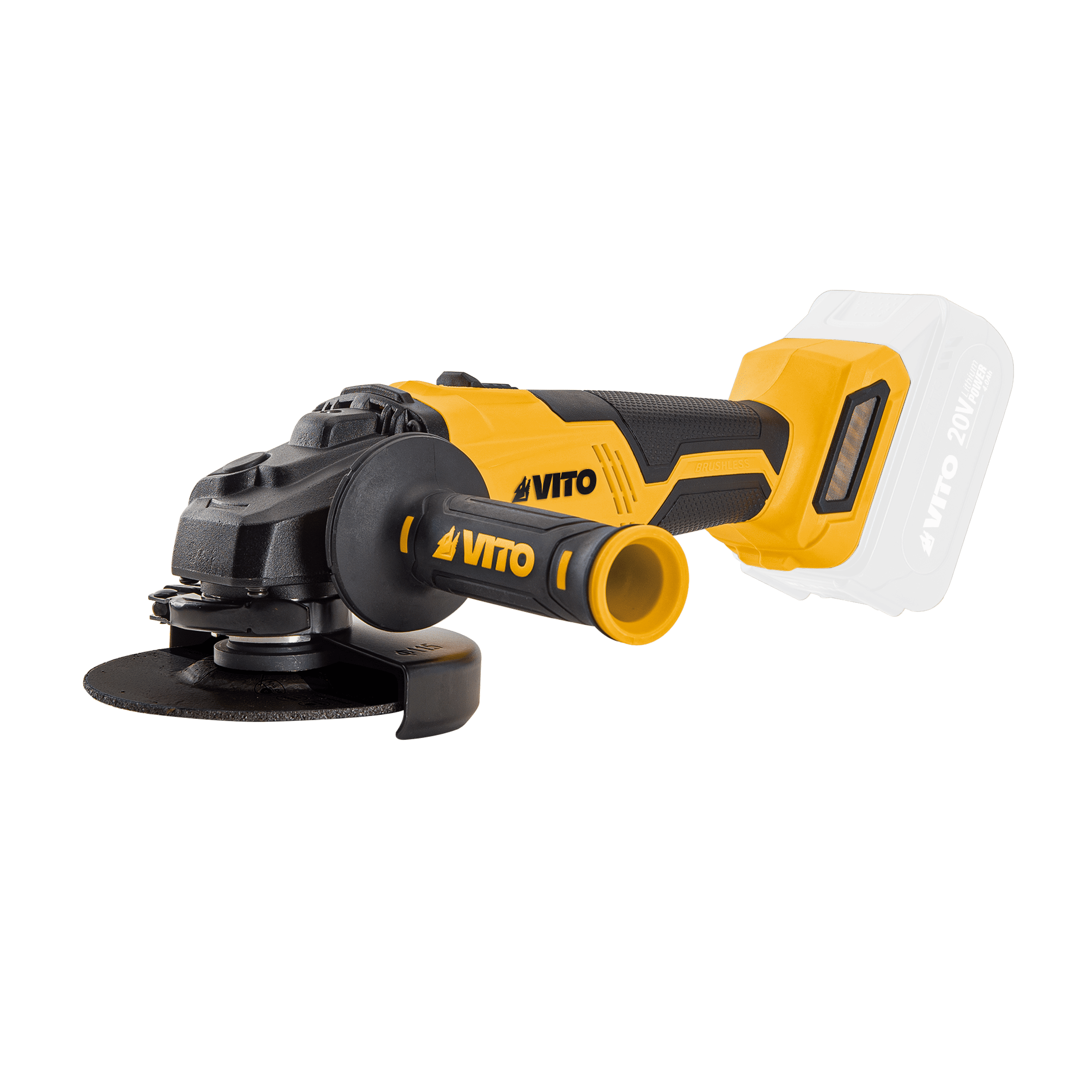 REBARBADORA BRUSHLESS 20V - 115MM