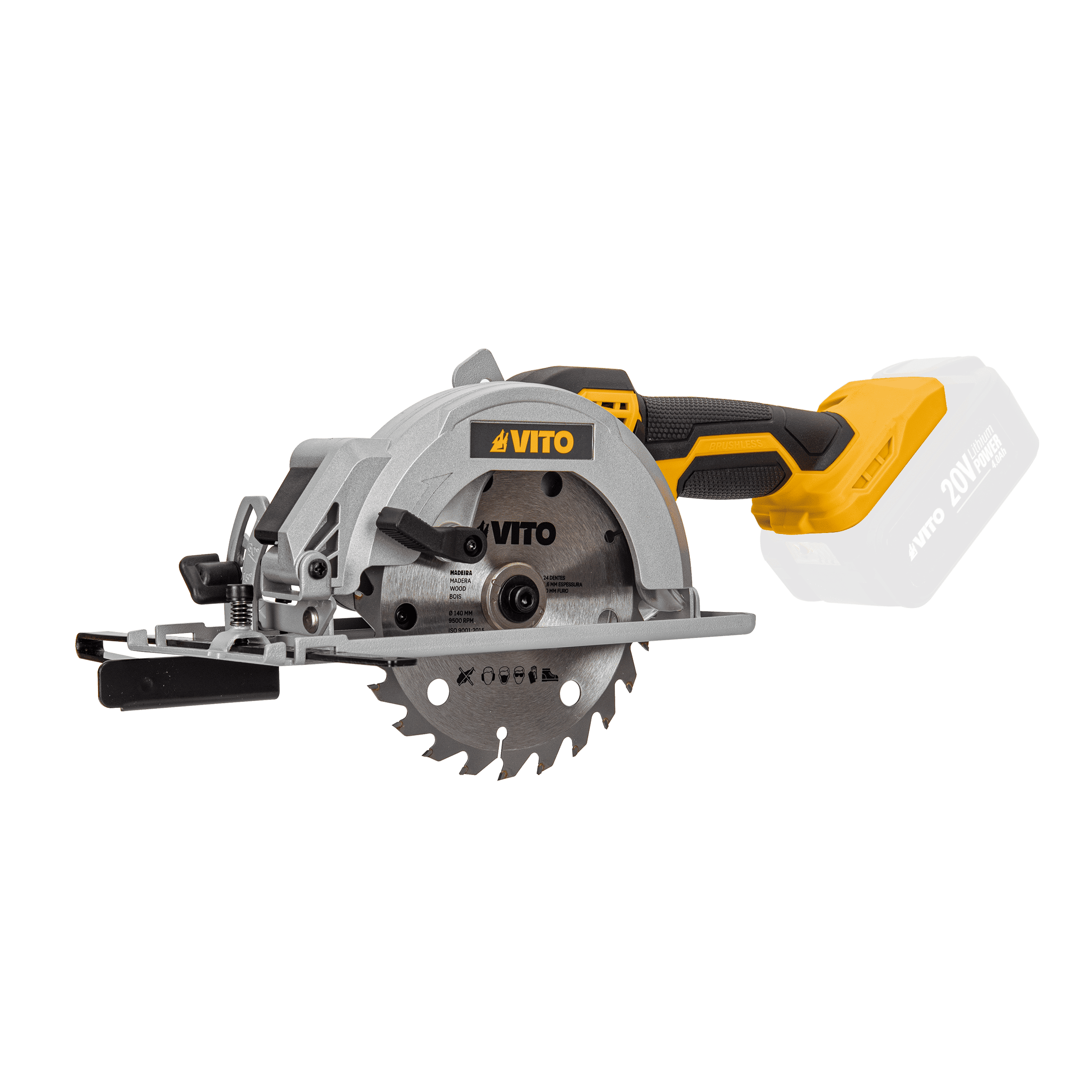 SERRA CIRCULAR BRUSHLESS 140MM - 20V