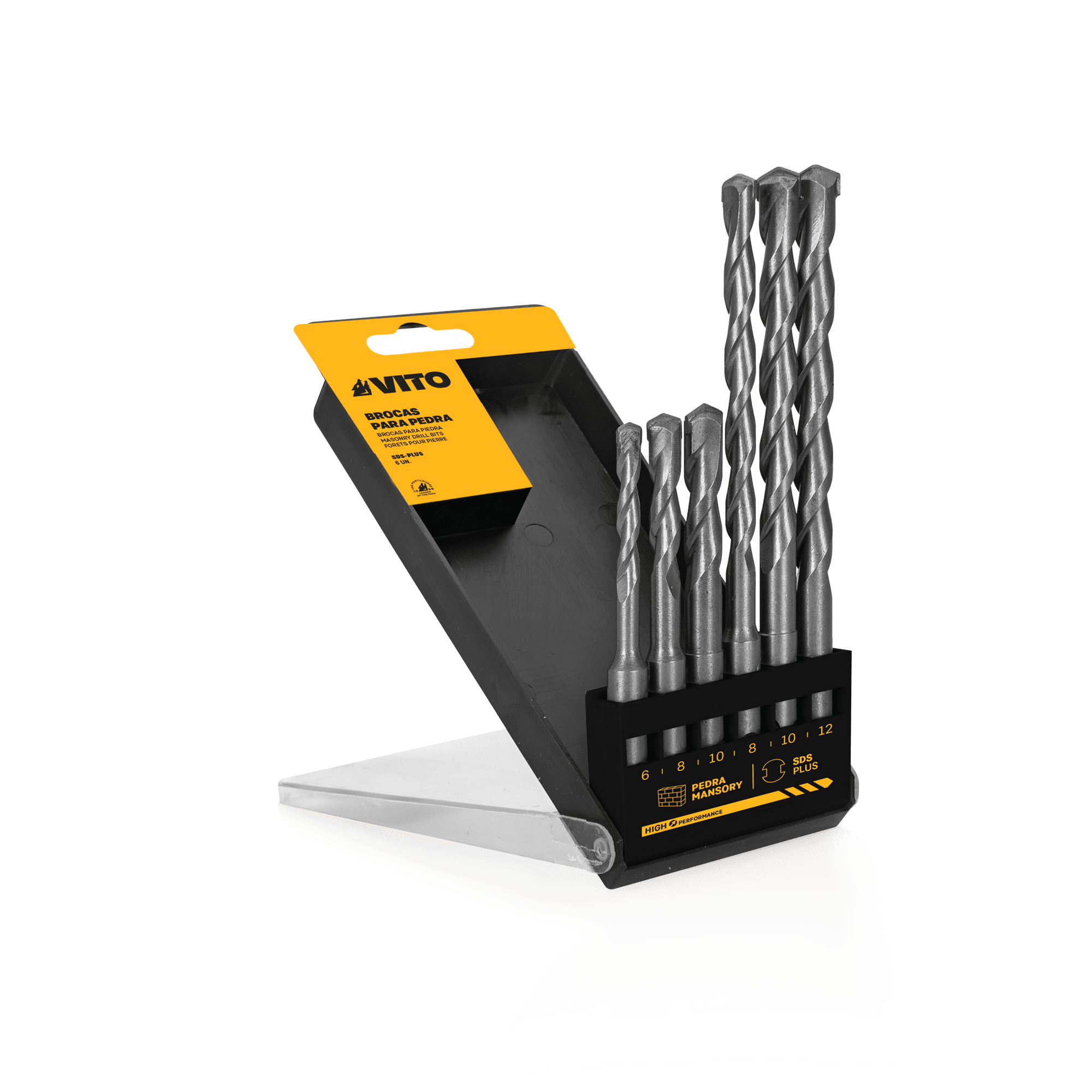 CONJUNTO 6 BROCAS SDS-PLUS