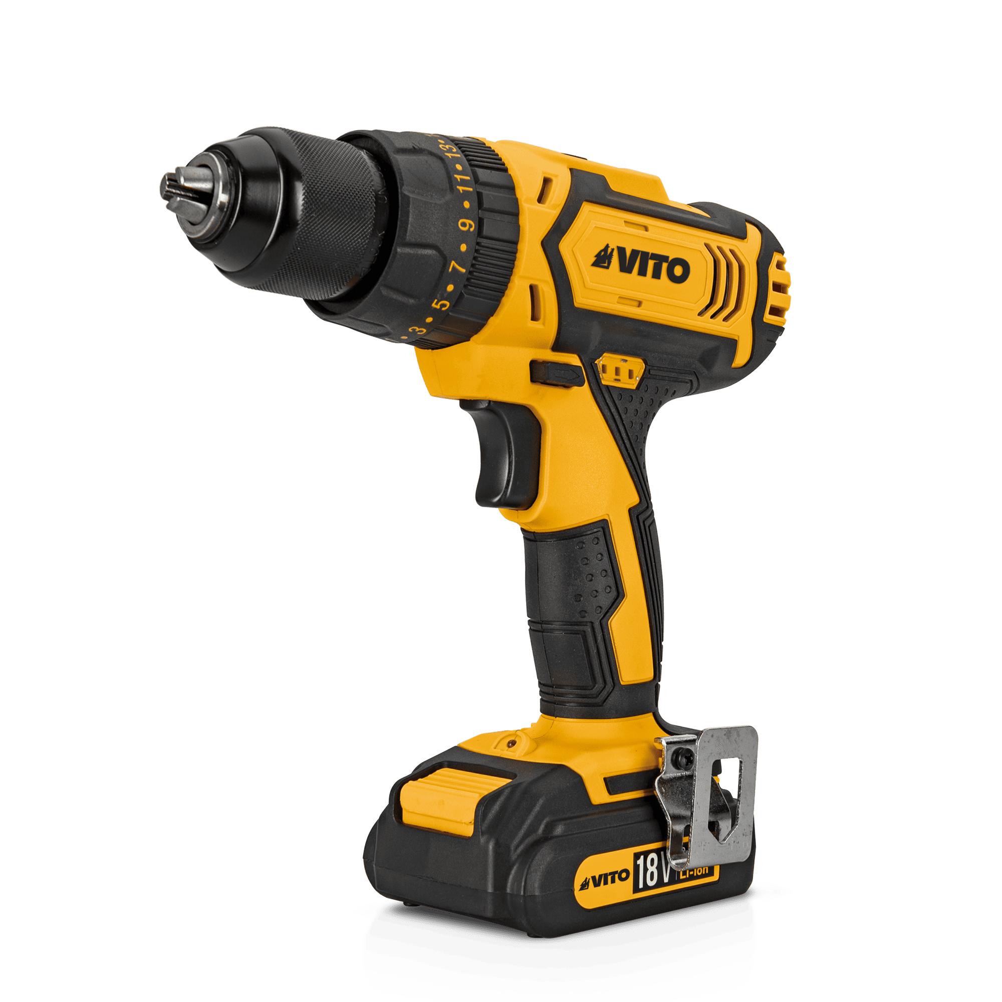 BERBEQUIM COM PERCUSSÃO SEM FIOS 18V COM 2 BATERIAS 2AH