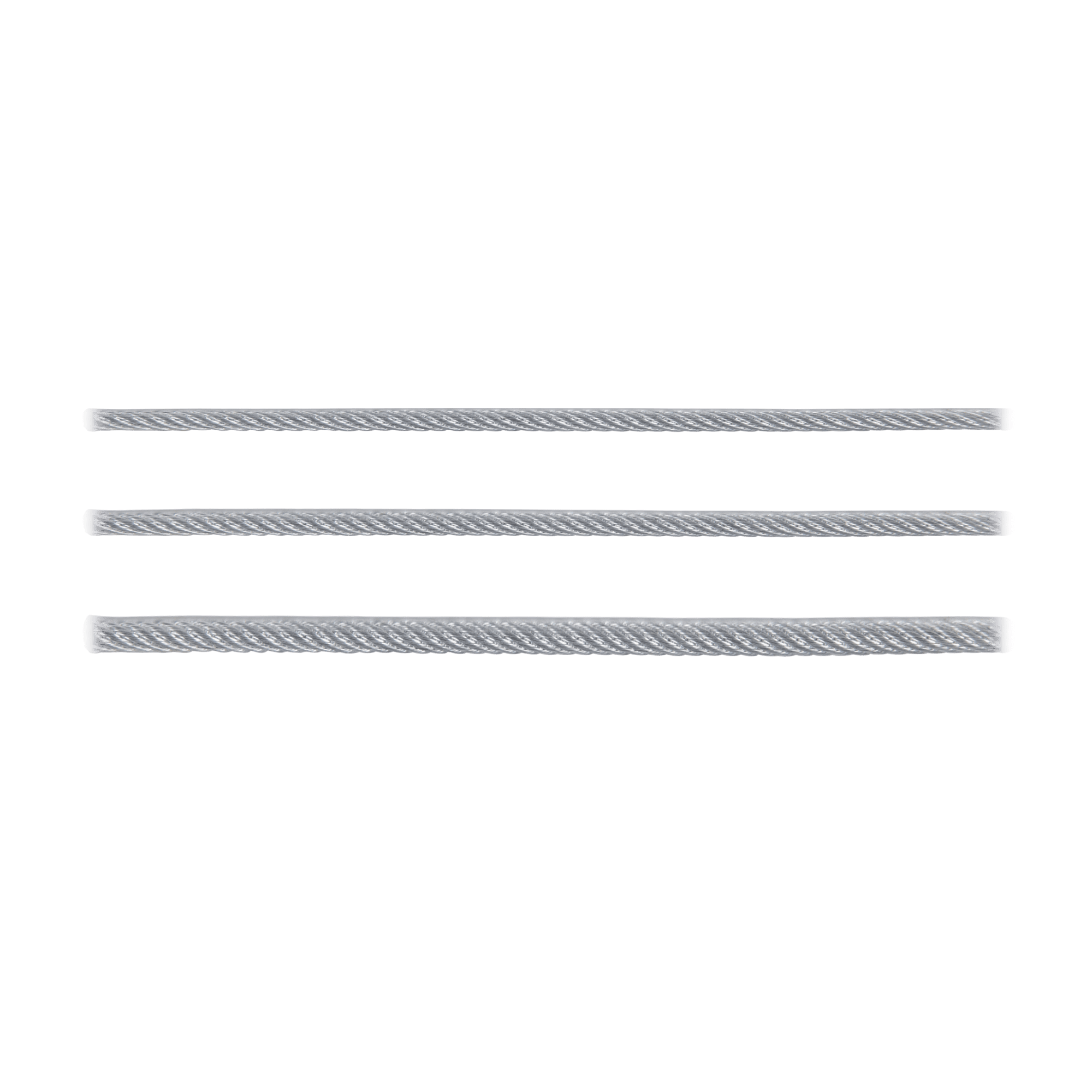 CABO DE AÇO REVESTIDO - ROLO DE 250M