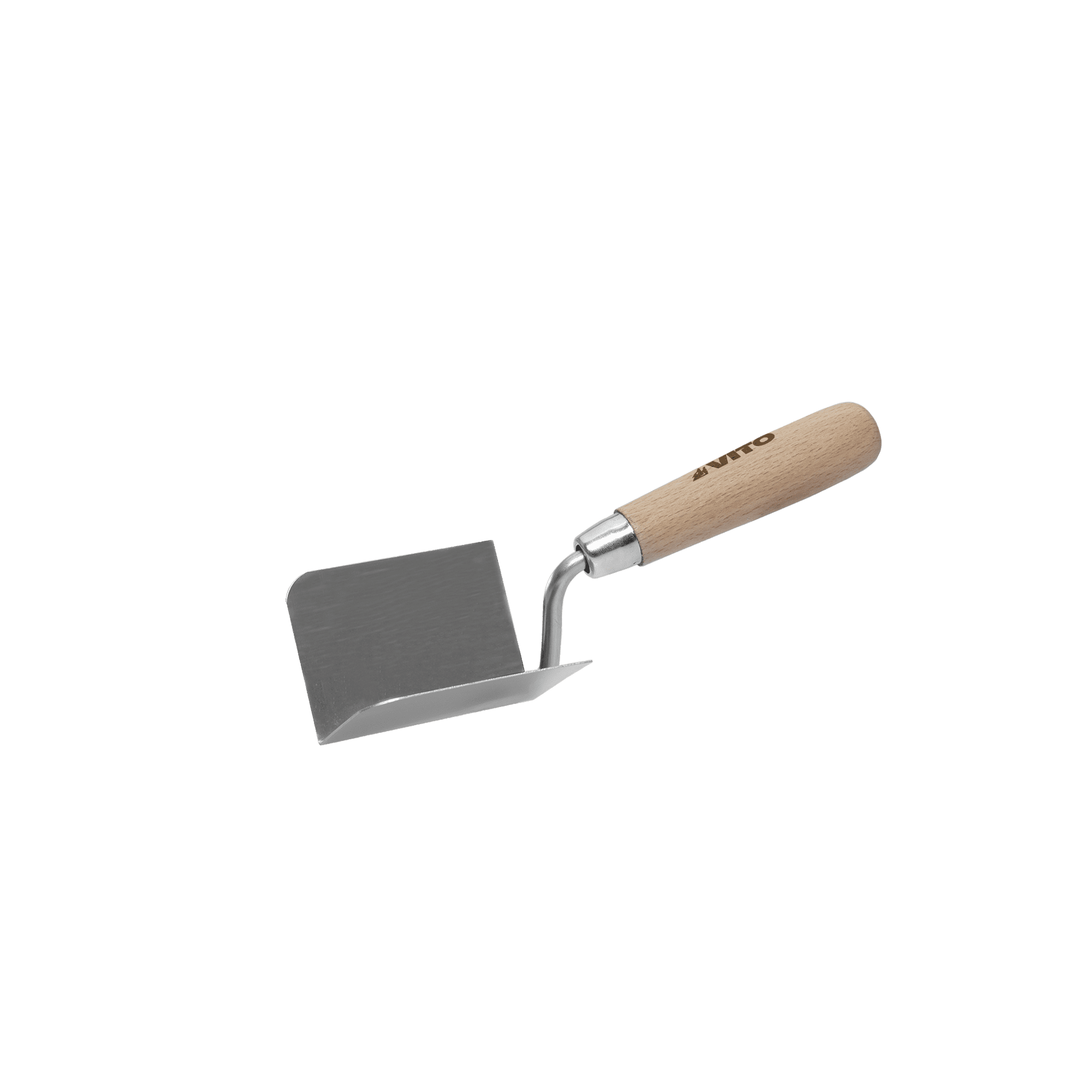 COLHER CANTOS INTERNOS EM AÇO INOX