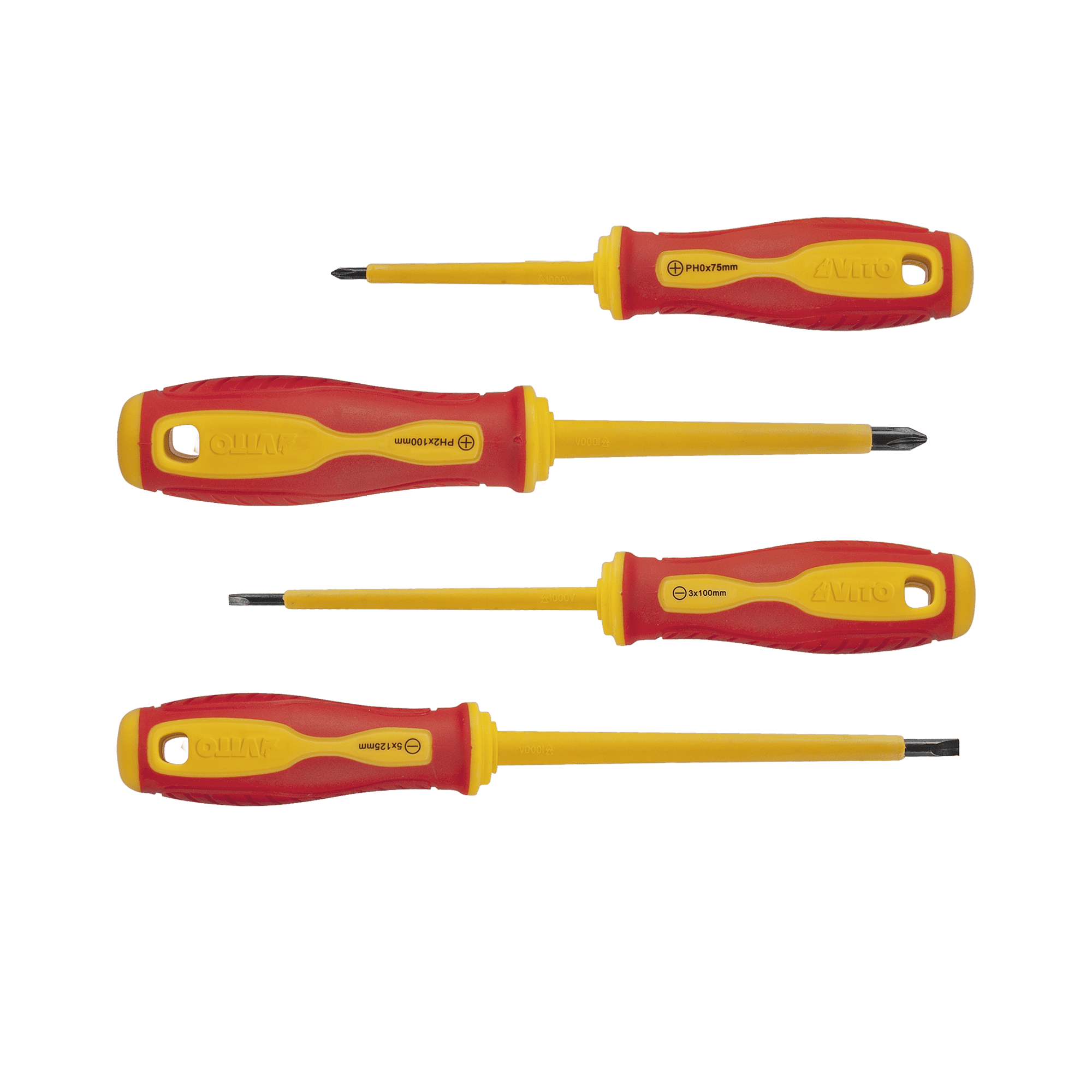 CONJUNTO MISTO DE 4 CHAVES ISOLADAS PRO