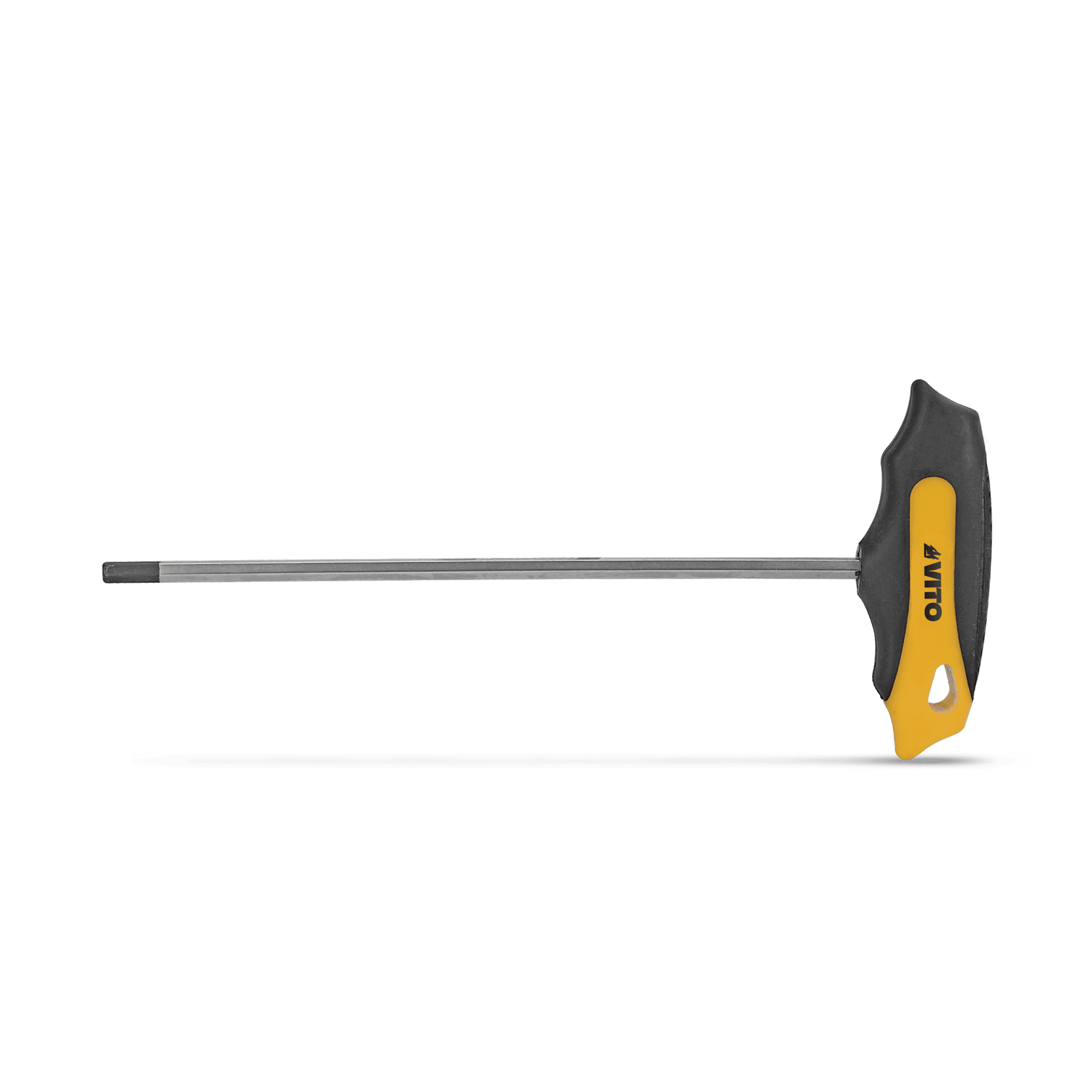 CHAVE HEXAGONAL COM FURO EM "T" BIMATERIA