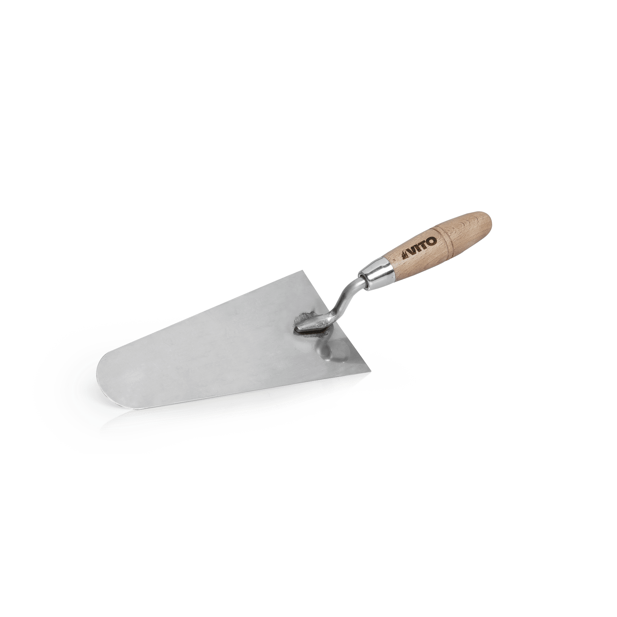 COLHER CANTOS DIREITOS EM AÇO INOX 220MM