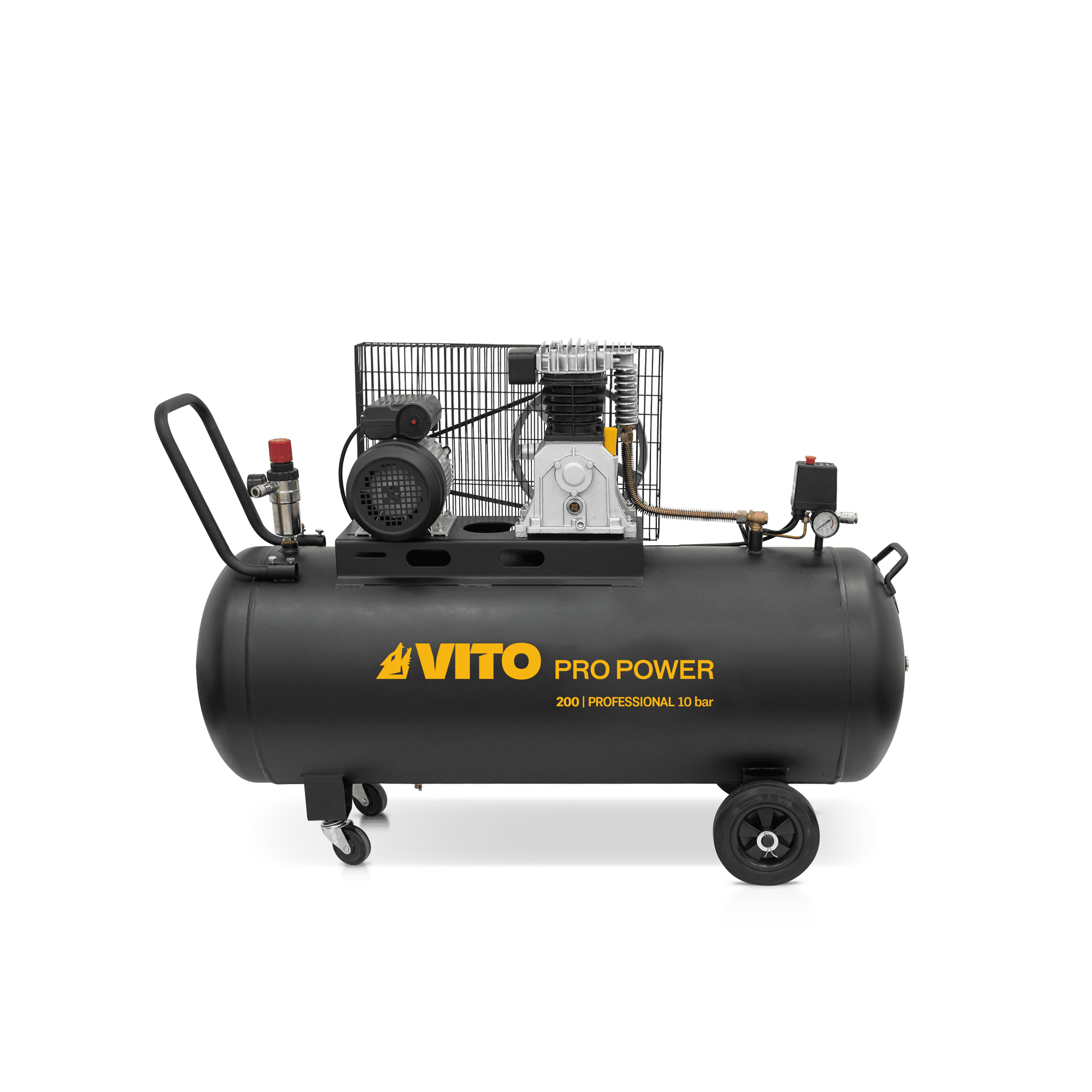 COMPRESSOR COM CORREIAS 200 10BAR 4CV