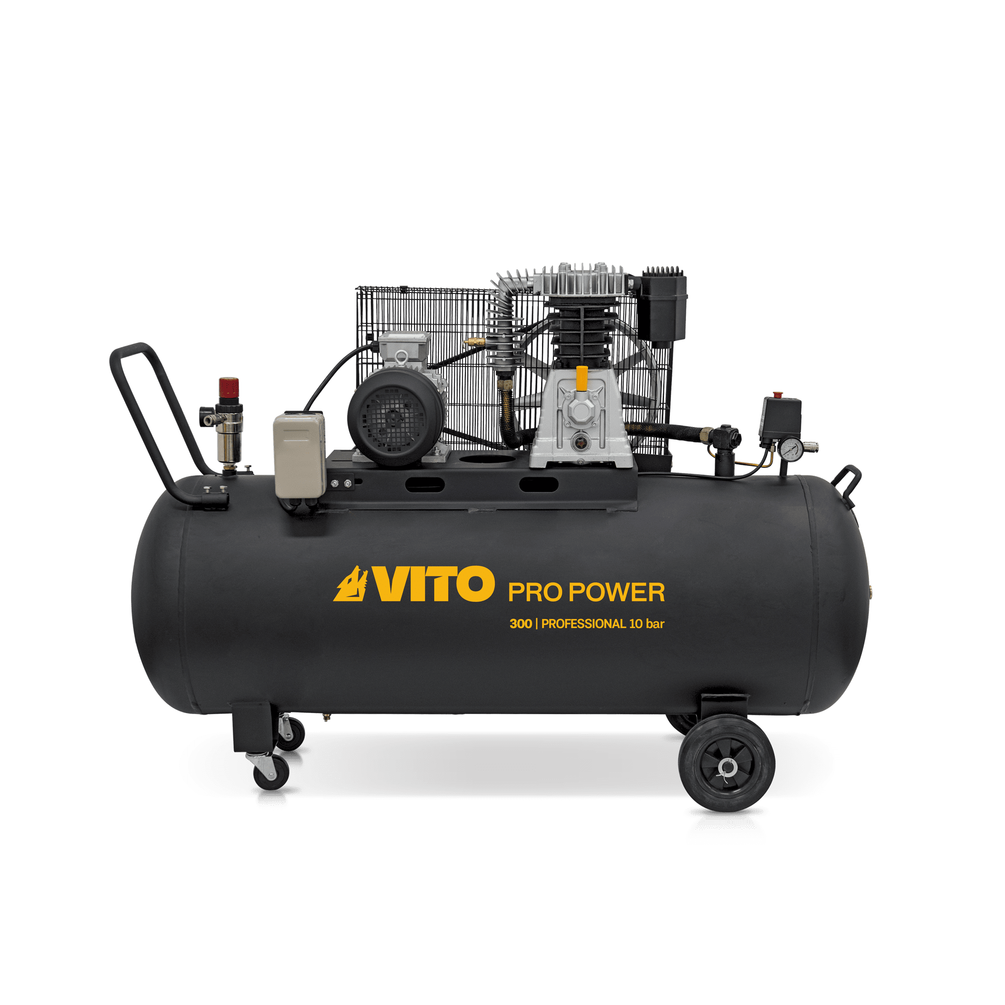 COMPRESSOR COM CORREIAS TRIFÁSICO 300 10BAR 5,5CV