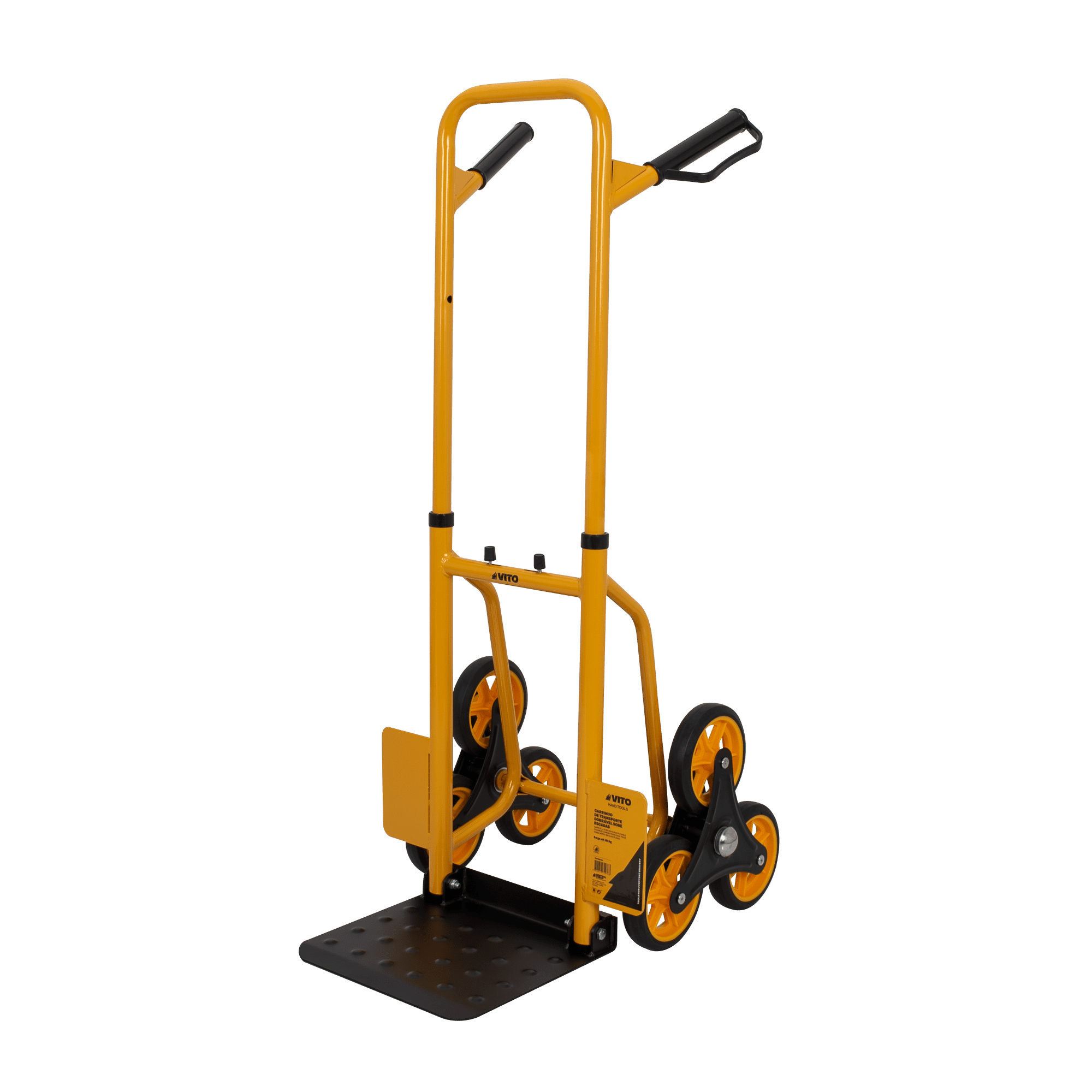 CARRINHO DE TRANSPORTE DOBRÁVEL SOBE ESCADAS 150 KG