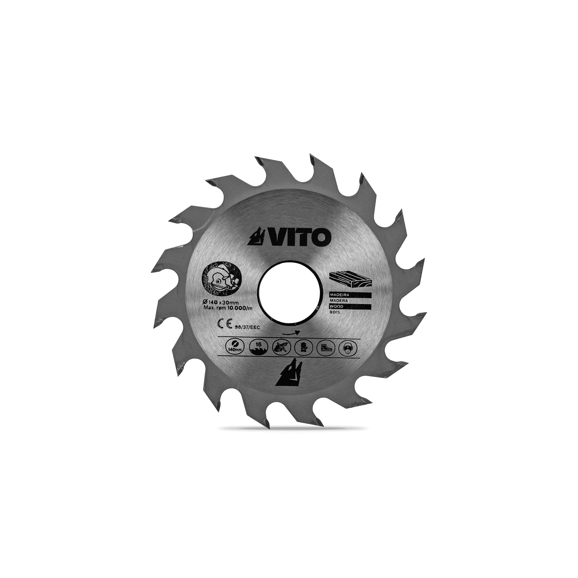 DISCO PASTILHADO CORTE MADEIRA PARA SERRA CIRCULAR