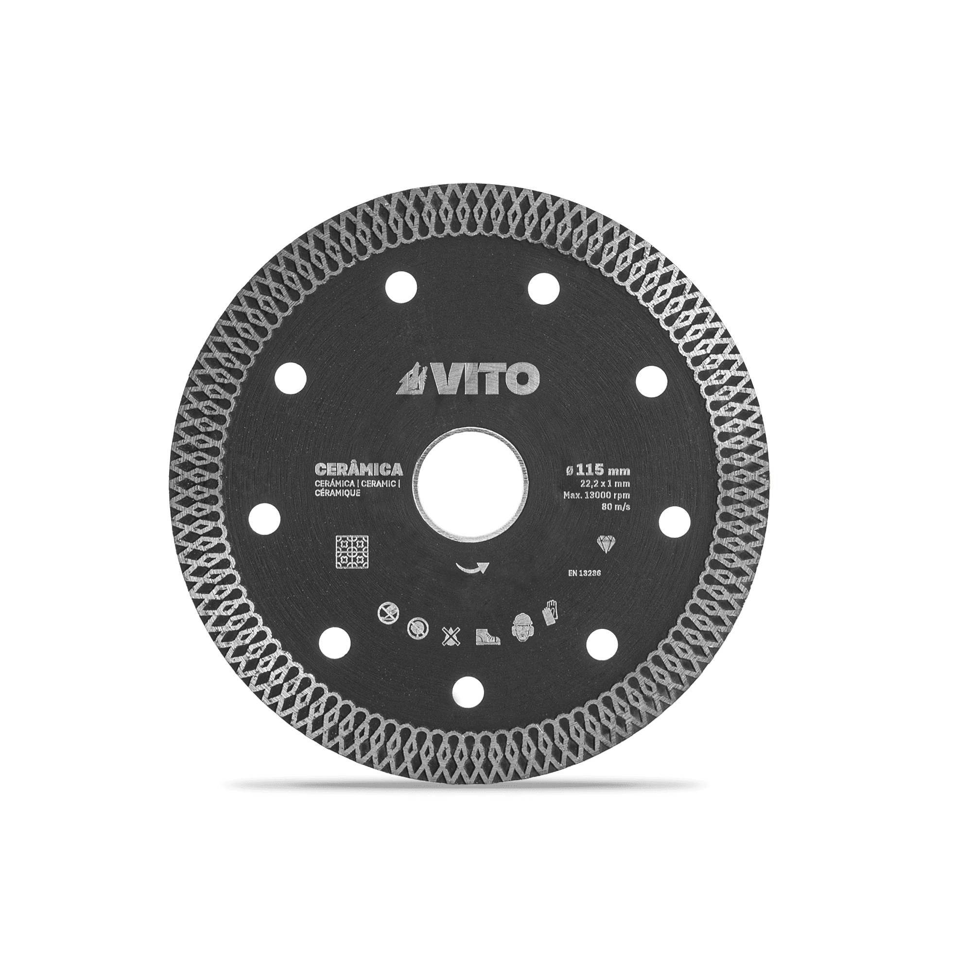 DISCO DIAMANTADO CORTE CERÂMICA ULTRA FINO