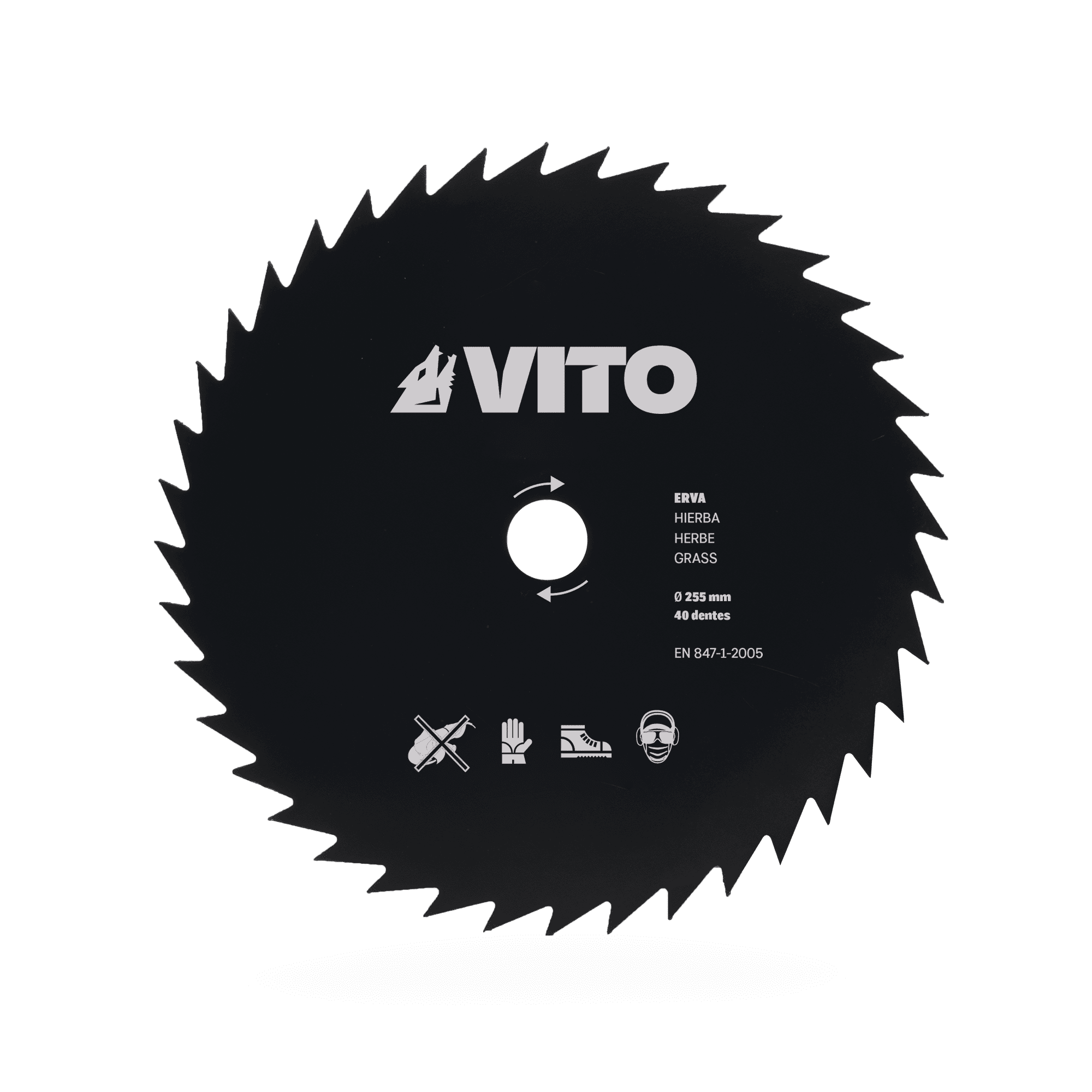 DISCO DE CORTE DE ERVA 40 DENTES