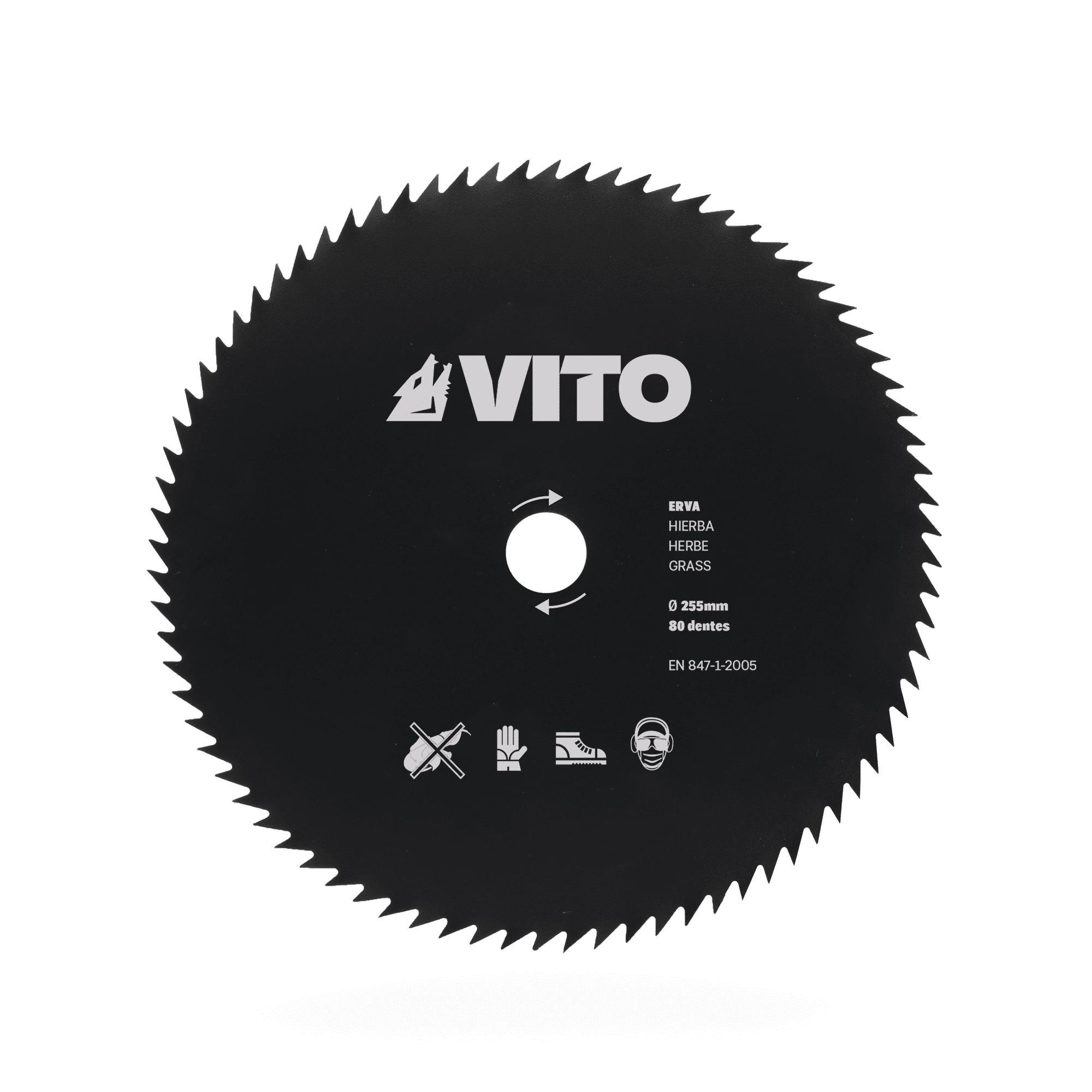 DISCO DE CORTE DE ERVA 80 DENTES