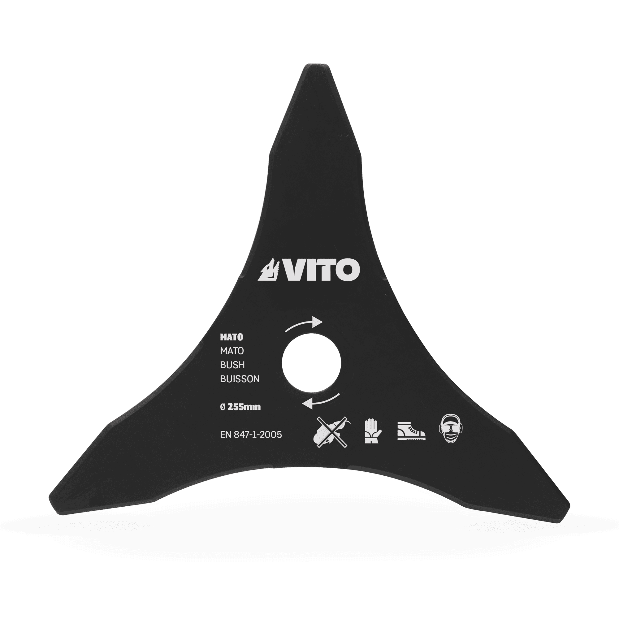 DISCO DE CORTE DE MATO 3 DENTES