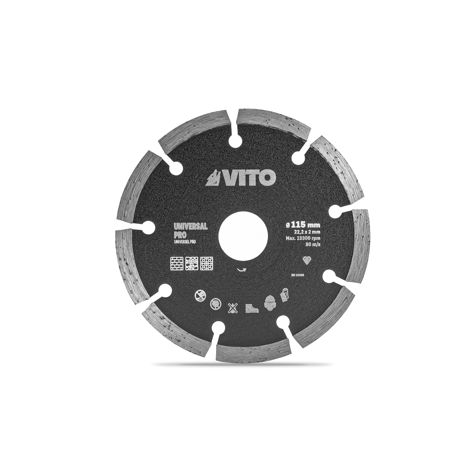 DISCO DIAMANTADO SEGMENTADO UNIVERSAL PRO