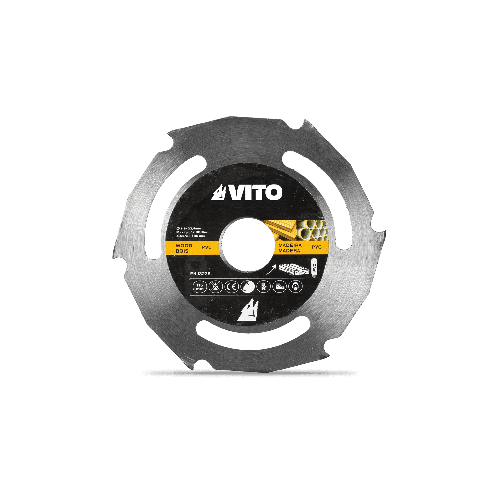 DISCO CORTE MADEIRA PARA REBARBADORA