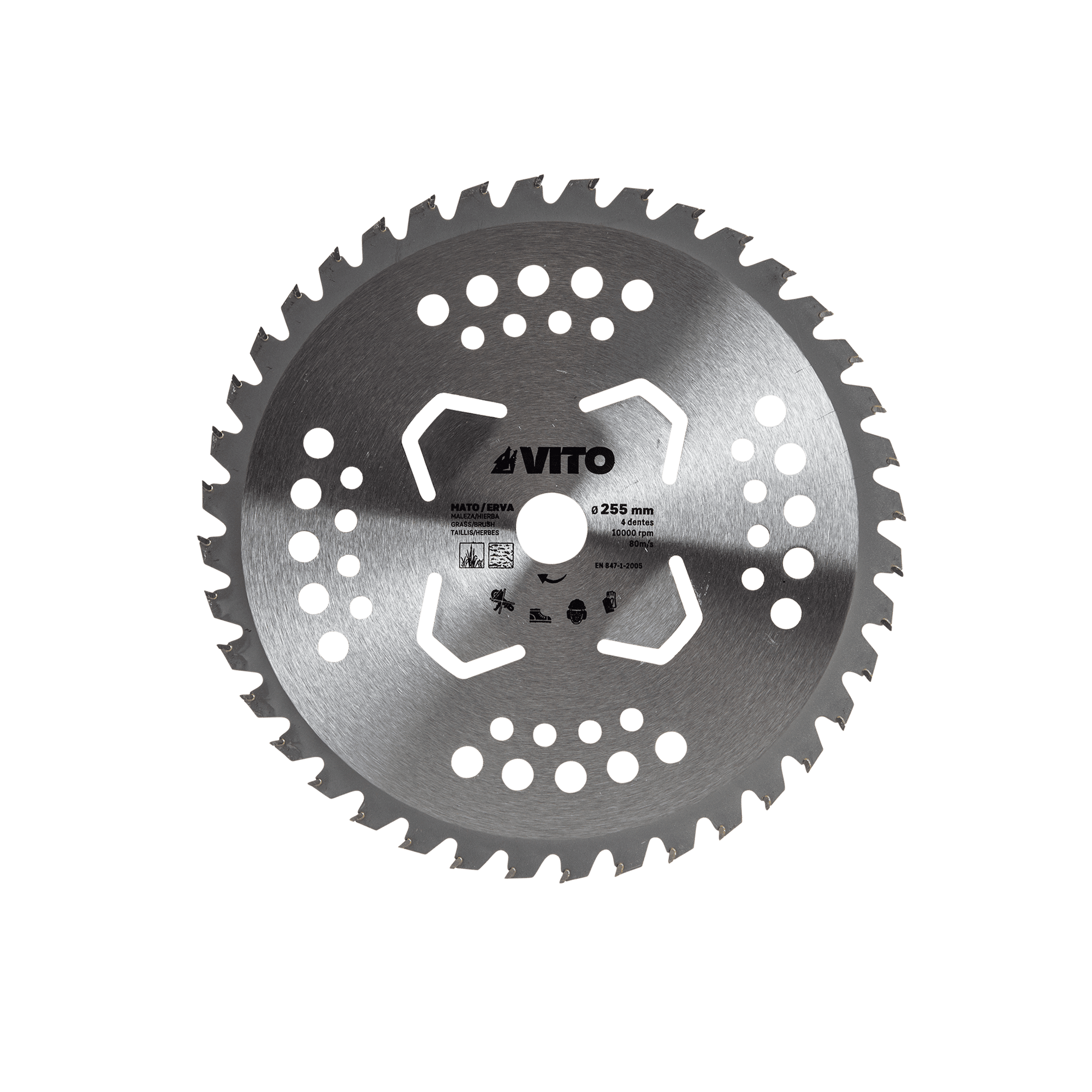 DISCO PERFURADO CORTE MATO/ERVA 40 DENTES