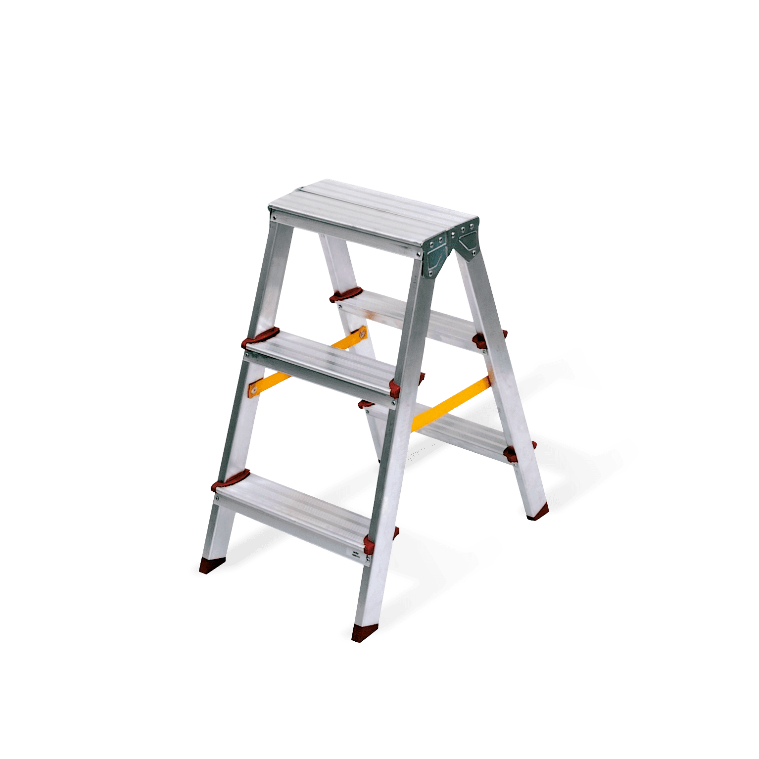 ESCADOTE DUPLO EM ALUMINIO