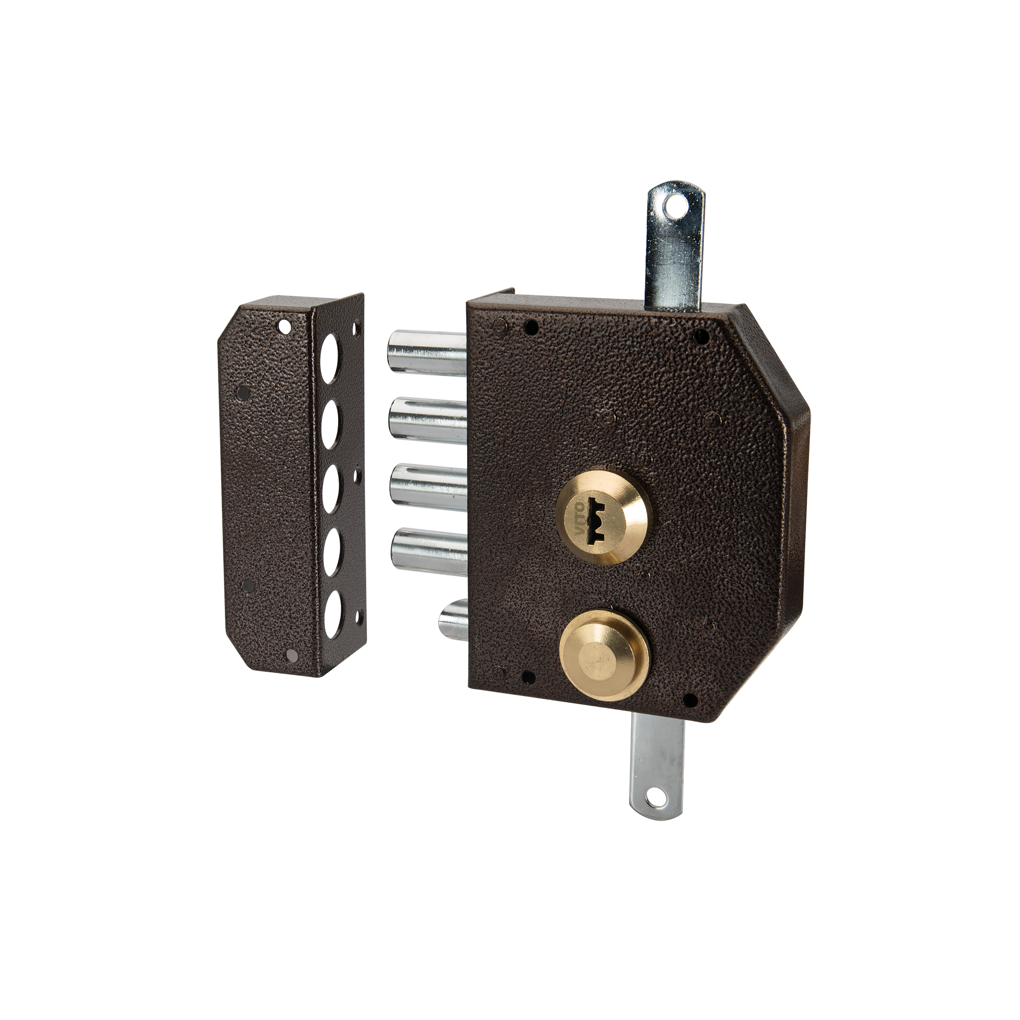 FECHADURA COM FECHO DE SEGURANÇA 9072  ESQUERDA