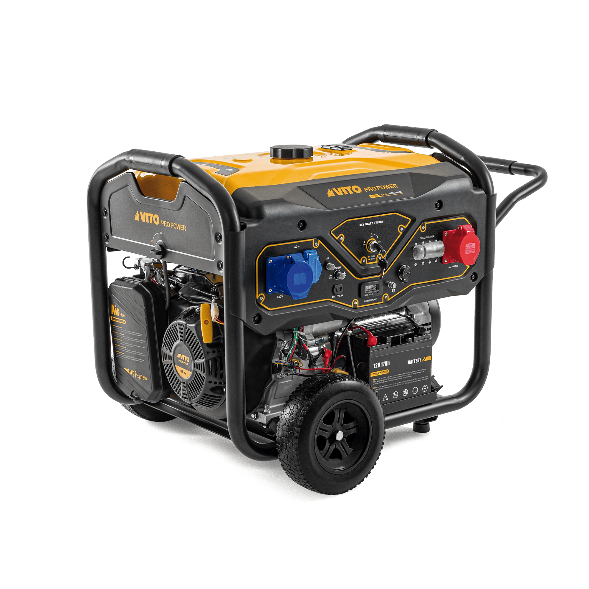 GERADOR TRIFÁSICO DUAL POWER 8.0KVA