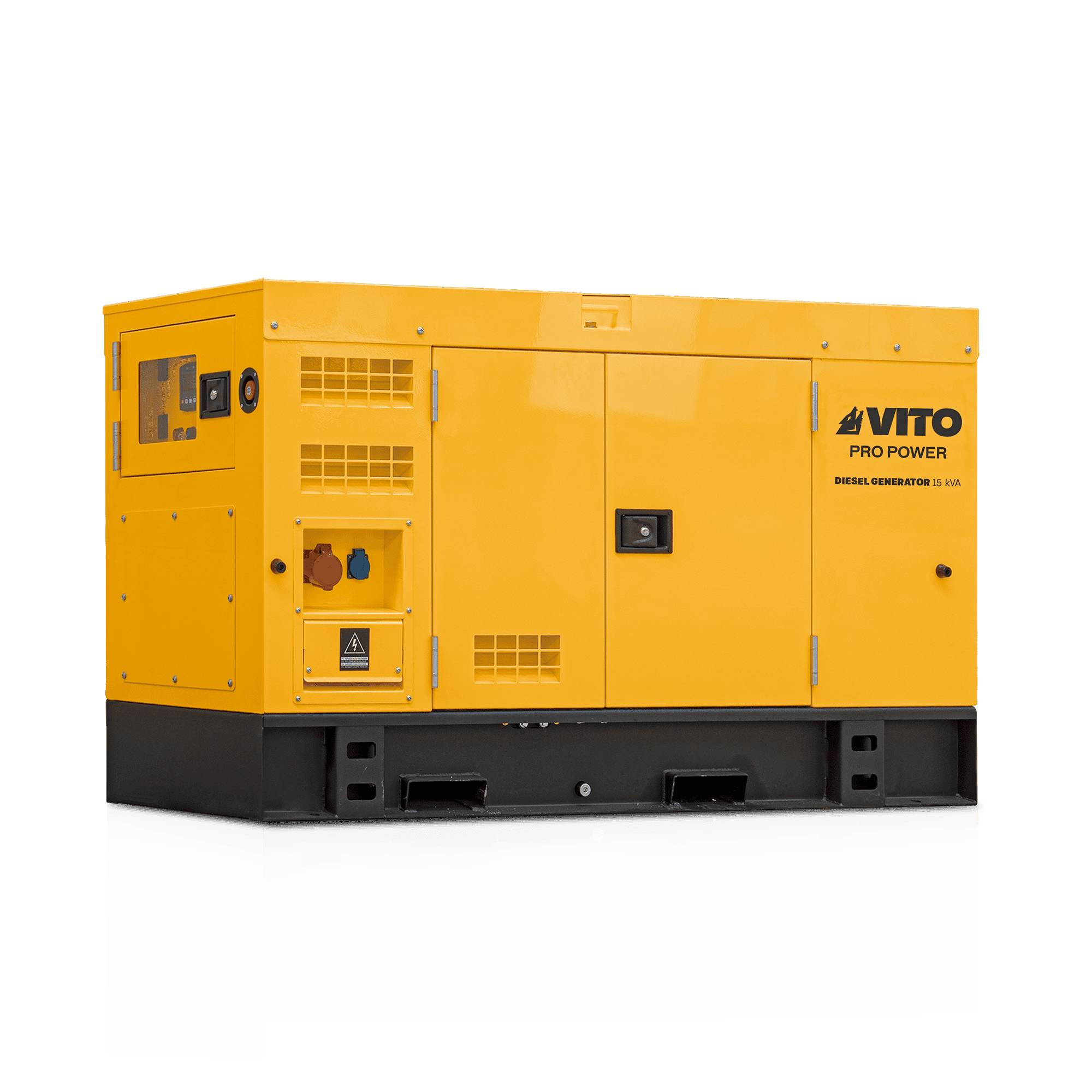 GERADOR DIESEL TRIFÁSICO SUPER SILENCIOSO 15 KVA