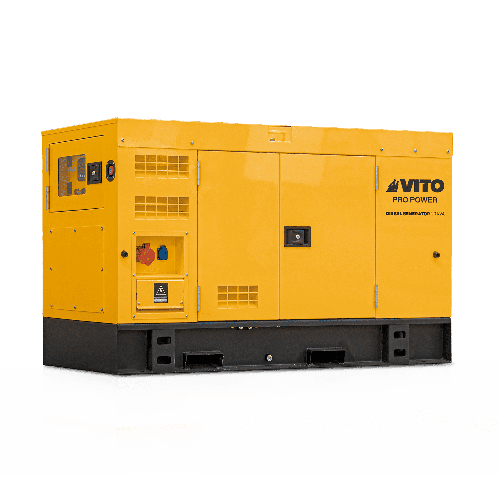 GERADOR DIESEL TRIFÁSICO SUPER SILENCIOSO 20 KVA