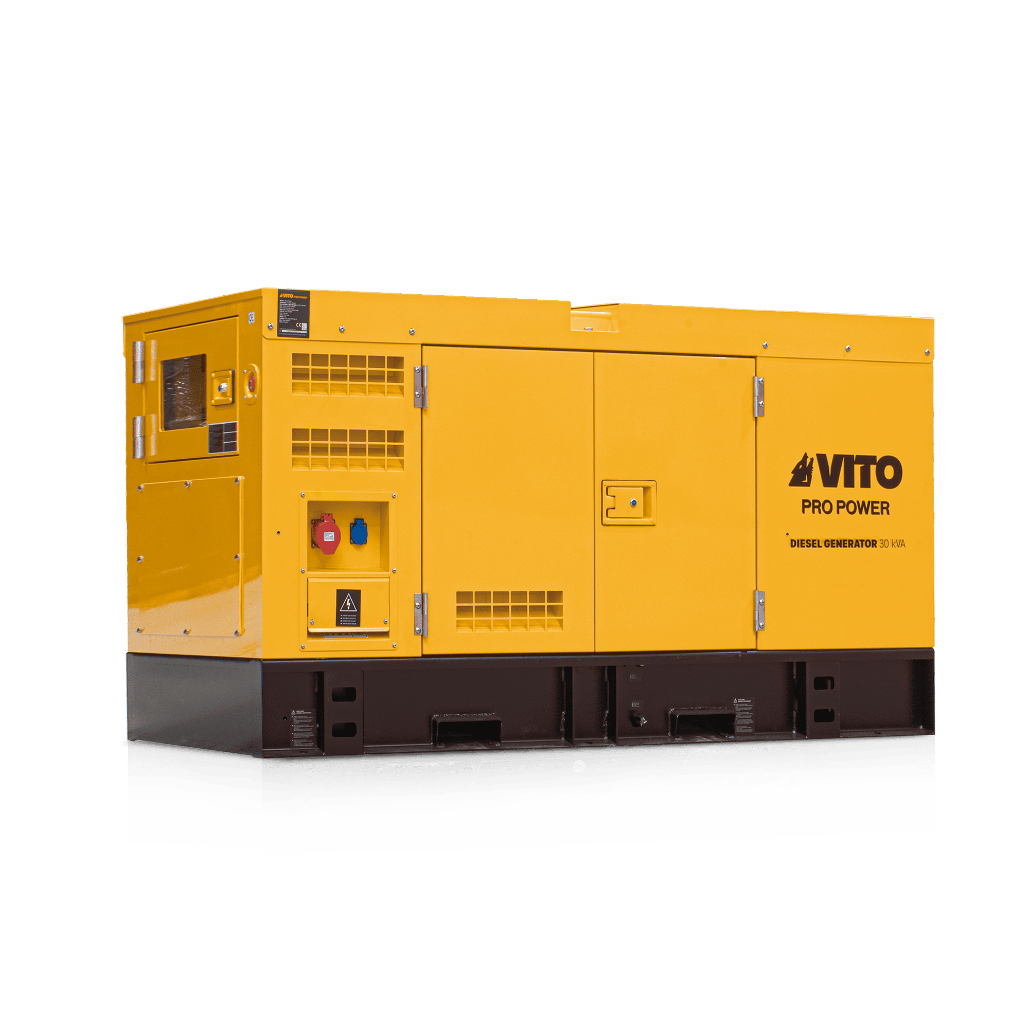 GERADOR DIESEL TRIFÁSICO SUPER SILENCIOSO 30 KVA