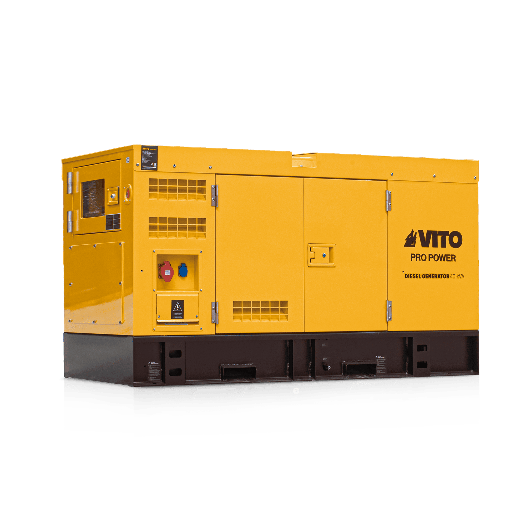 GERADOR DIESEL TRIFÁSICO SUPER SILENCIOSO 40 KVA