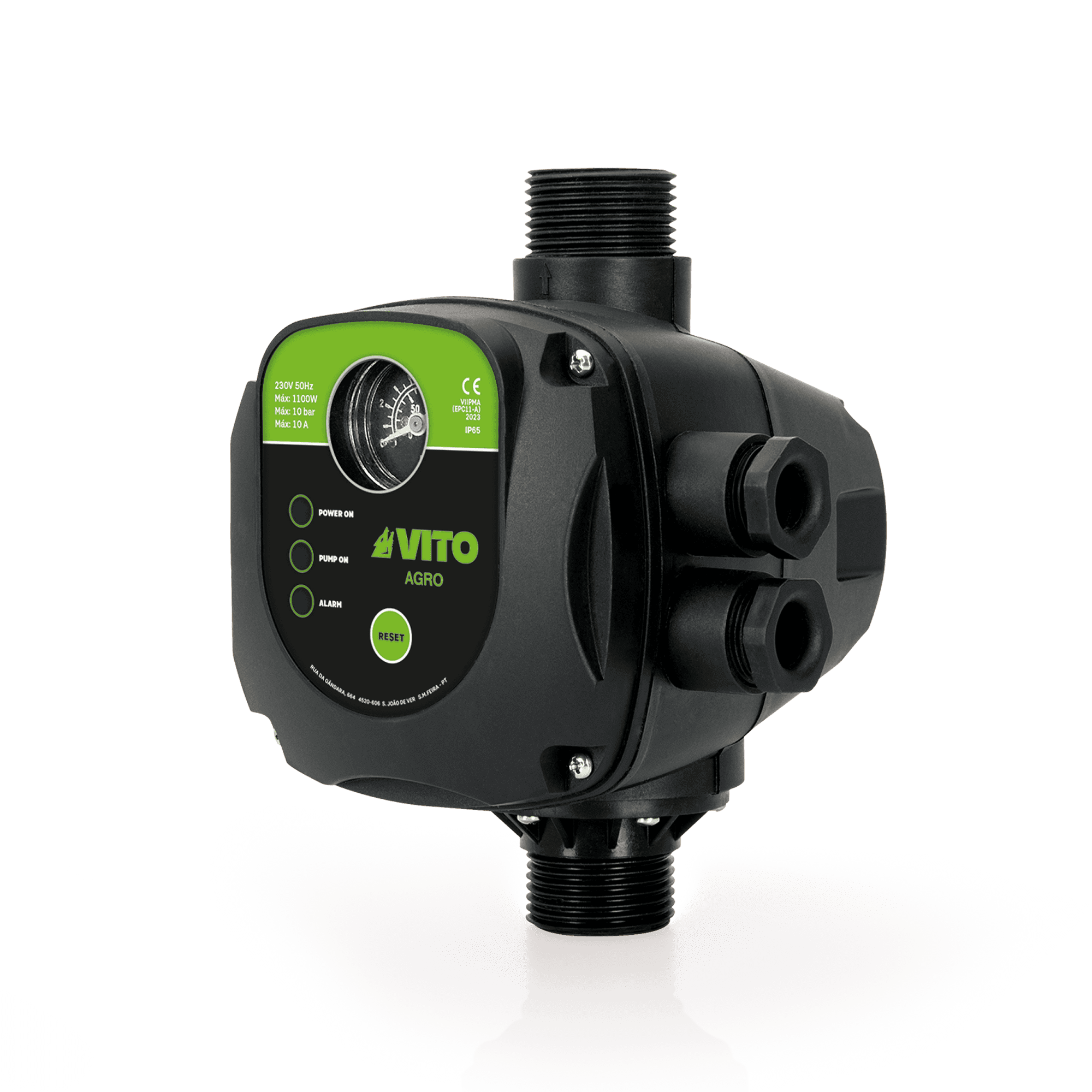 INTERRUPTOR DE PRESSÃO COM MANÓMETRO