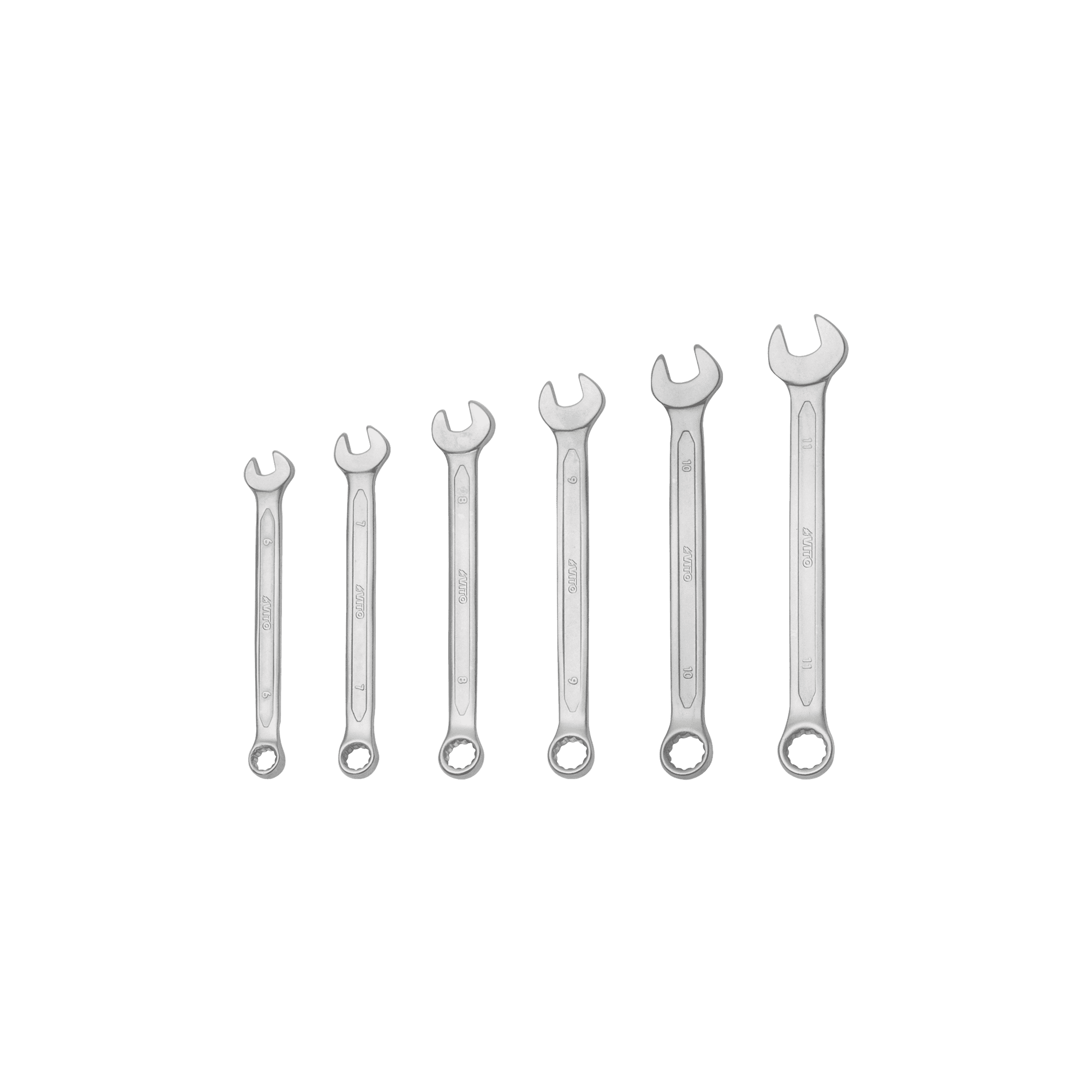 JOGO DE CHAVE BOCA/LUNETA 8-17MM - 6 PEÇAS