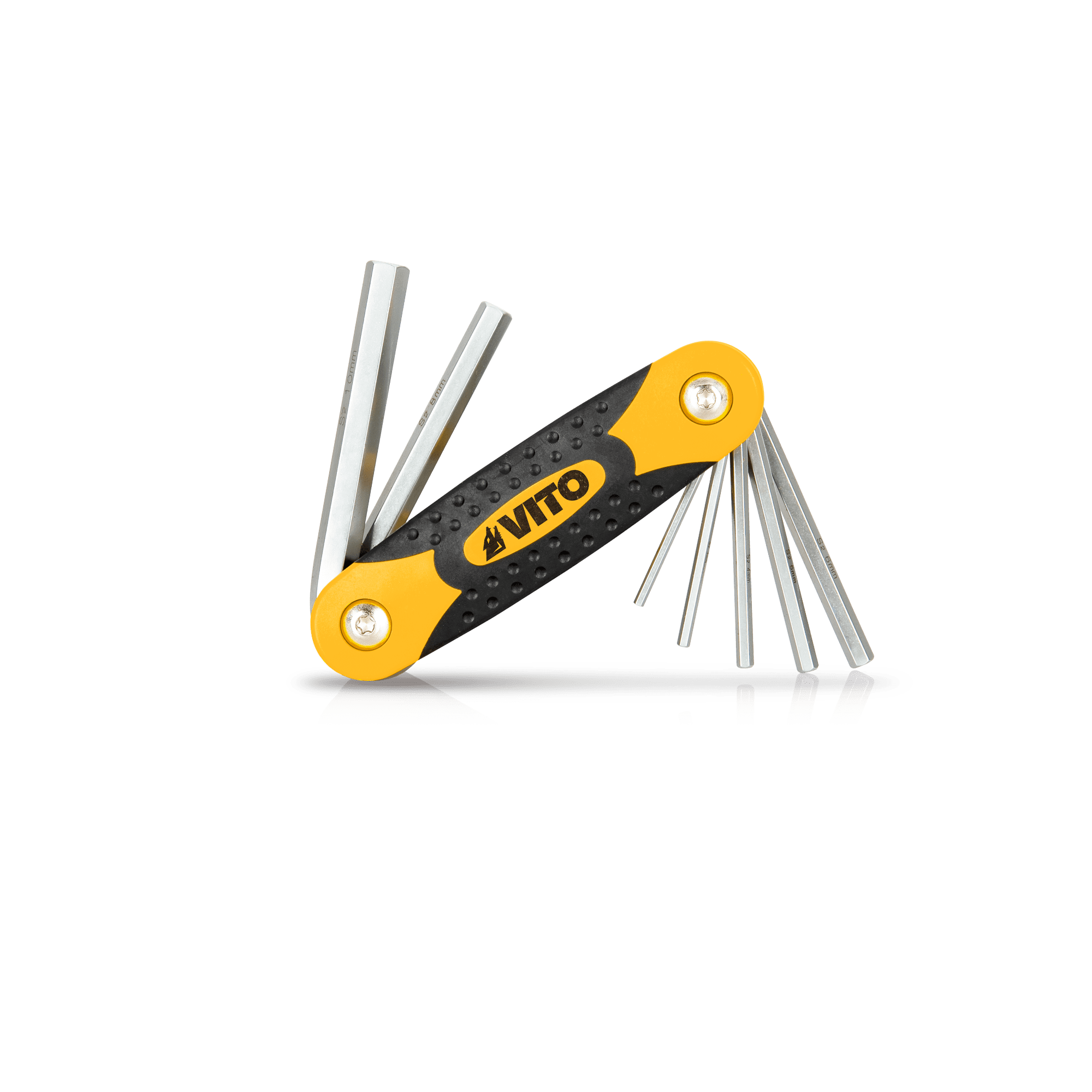 JOGO DE CHAVE HEXAGONAL EM CANIVETE PRO 2.5-10MM - 7 PEÇAS