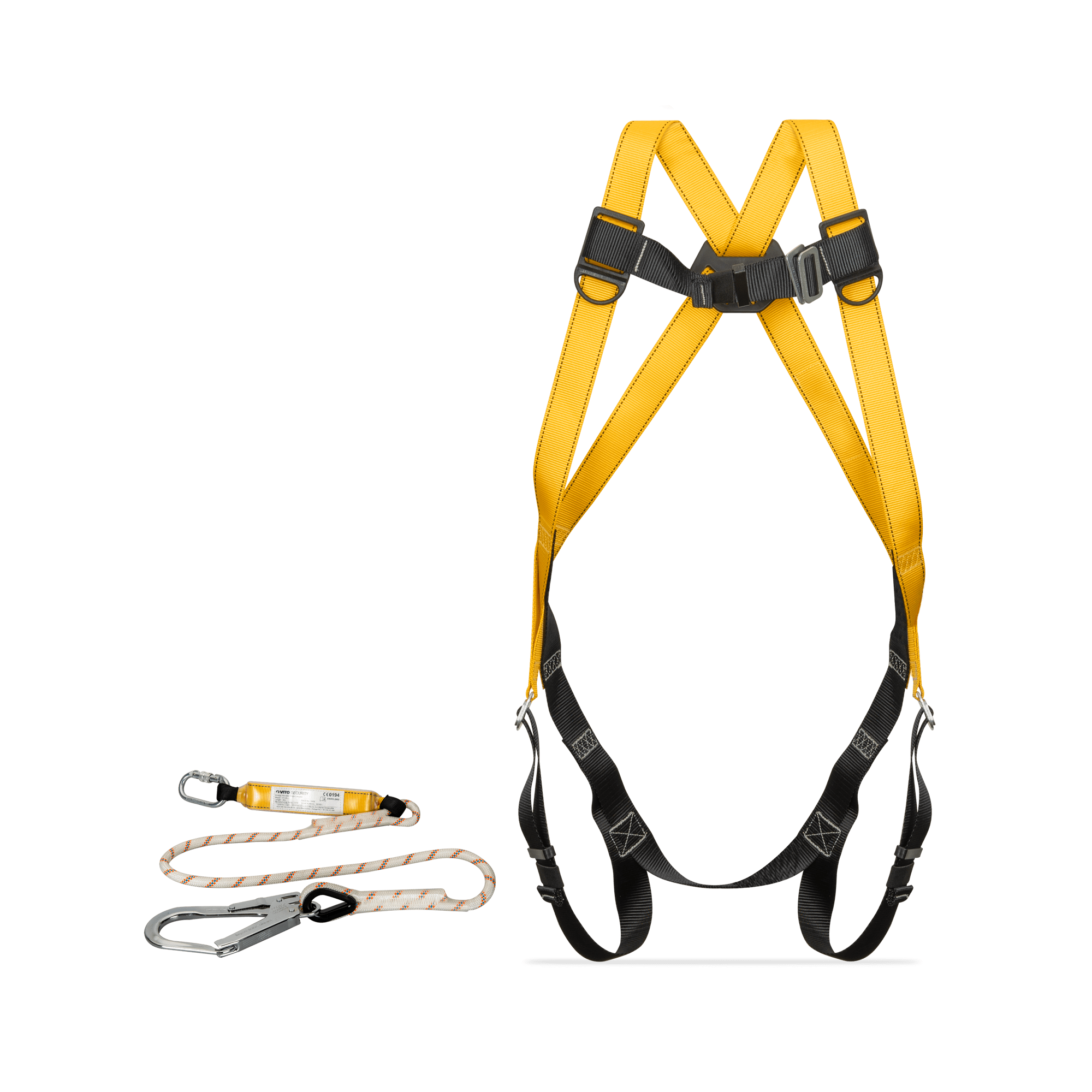 KIT ARNÊS INTEGRAL COM ABSORVEDOR ENERGIA