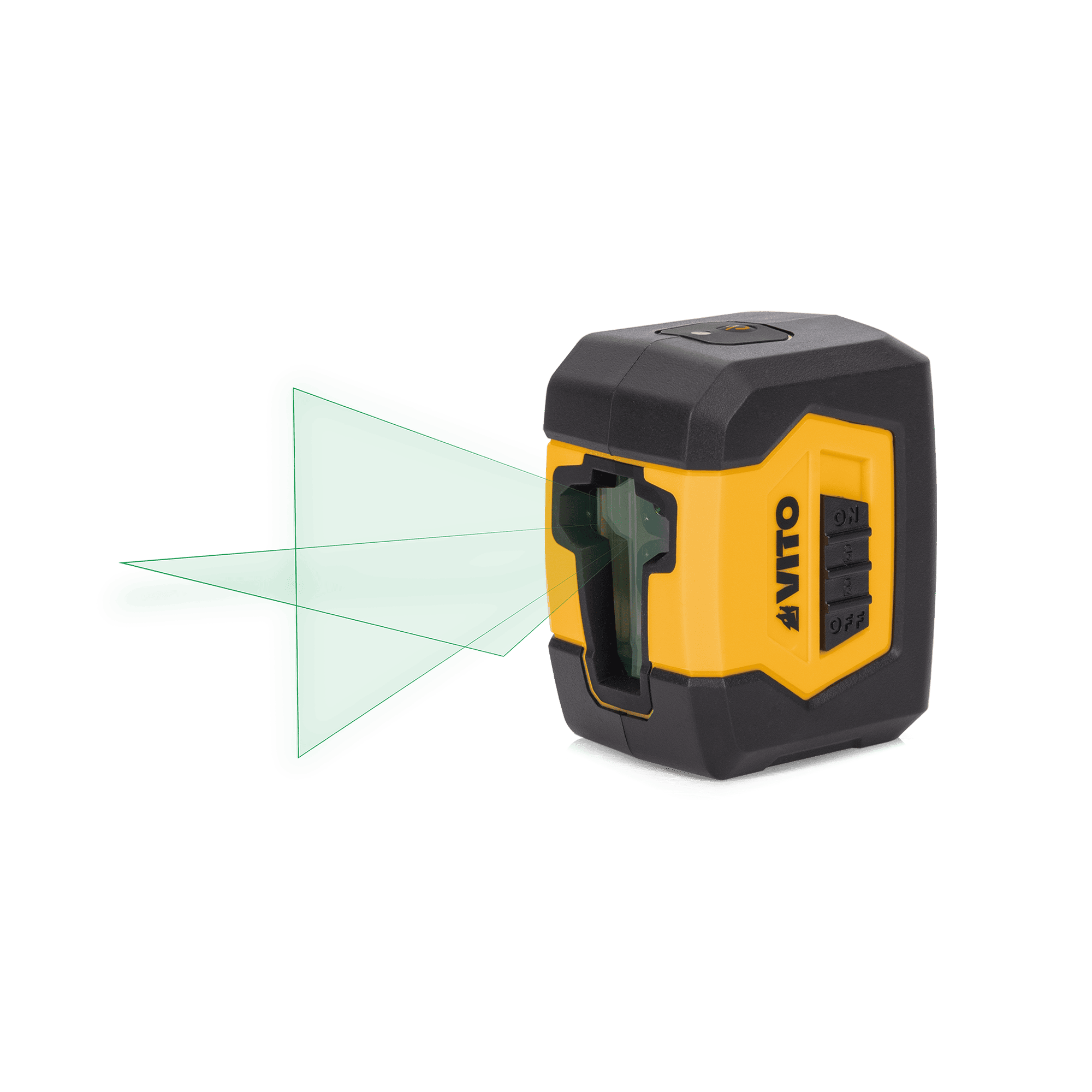 LASER AUTONIVELANTE DE 2 LINHAS  VERDES CRUZADAS  - 20M