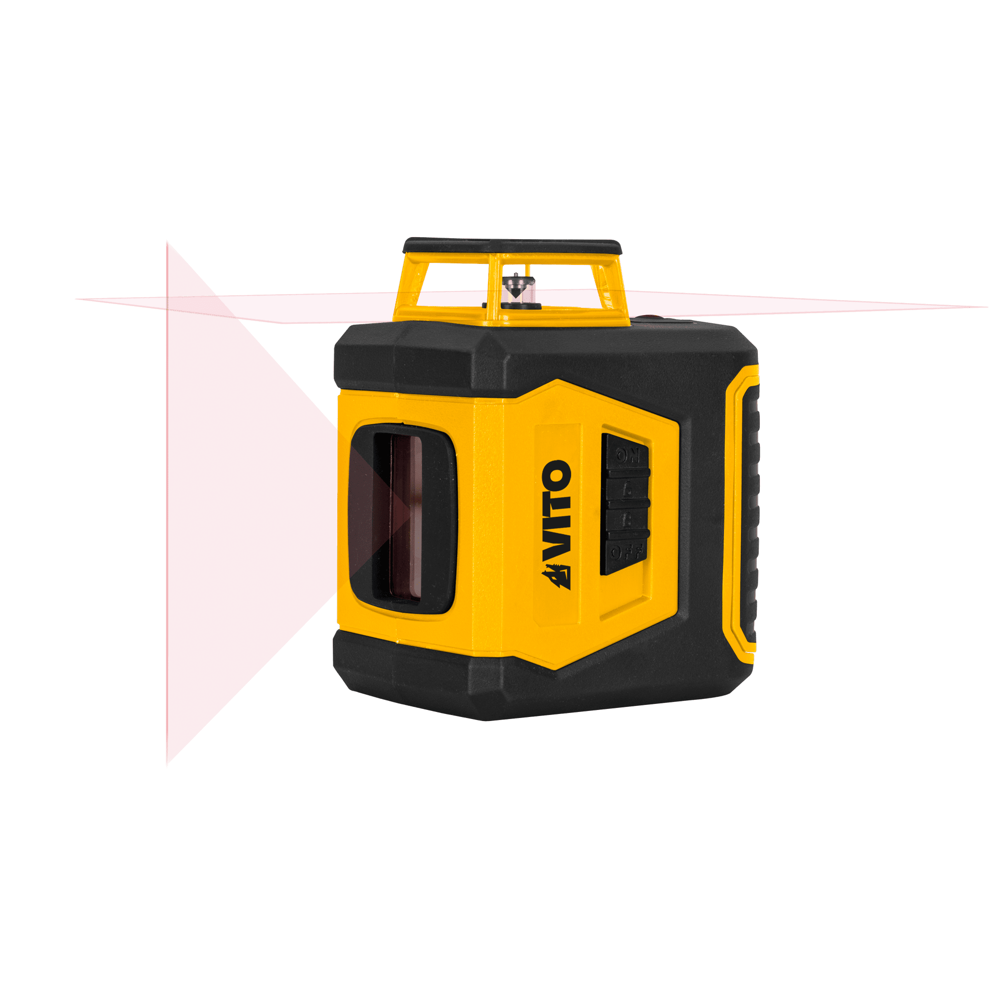 LASER AUTONIVELANTE DE 2 LINHAS VERMELHAS - HORIZONTAL 360º +  VERTICAL  - 10M