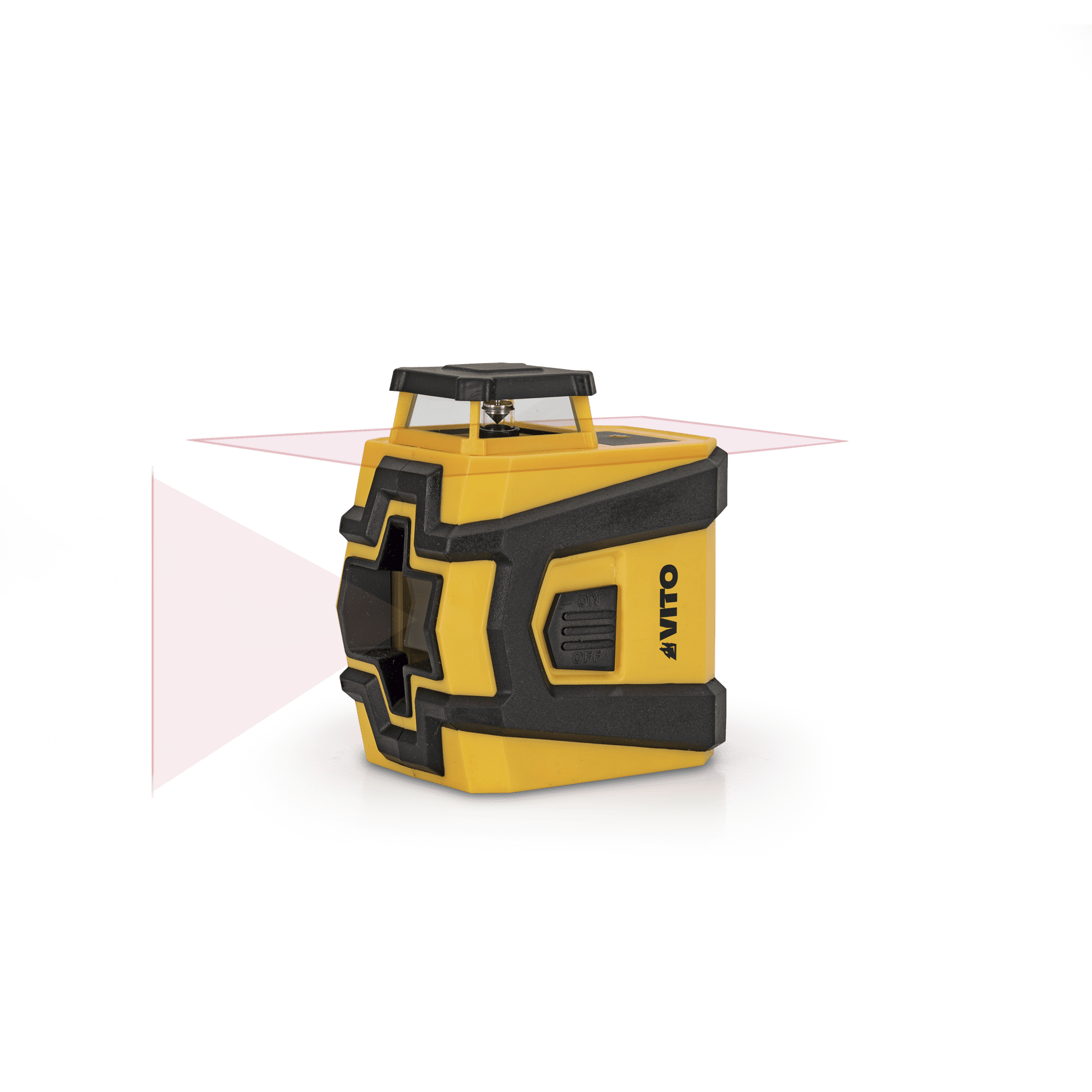 LASER AUTONIVELANTE DE 2 LINHAS VERMELHAS - HORIZONTAL 360º +  VERTICAL  - 10M