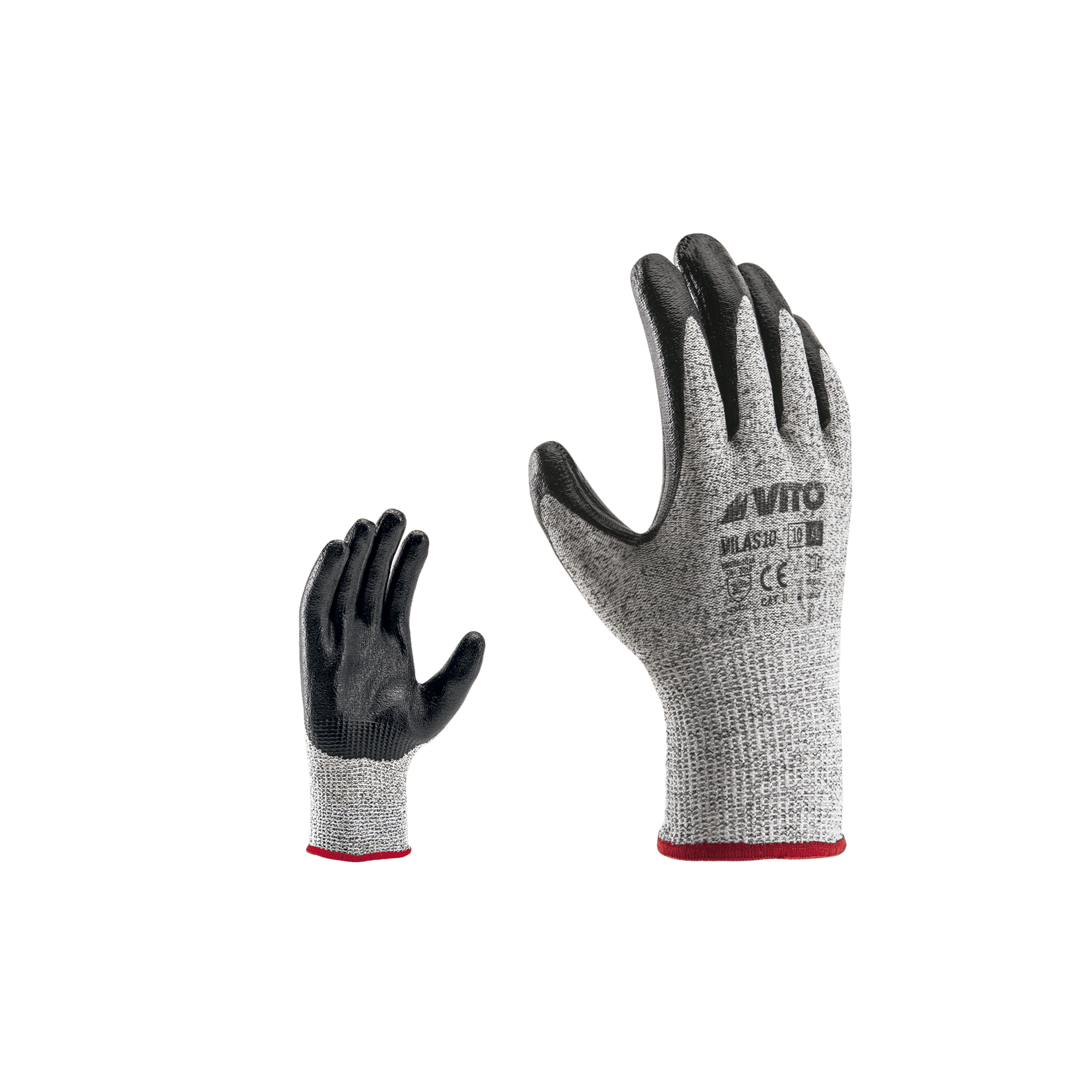 LUVA ANTI-CORTE SUPER COM REVESTIMENTO EM NITRILO