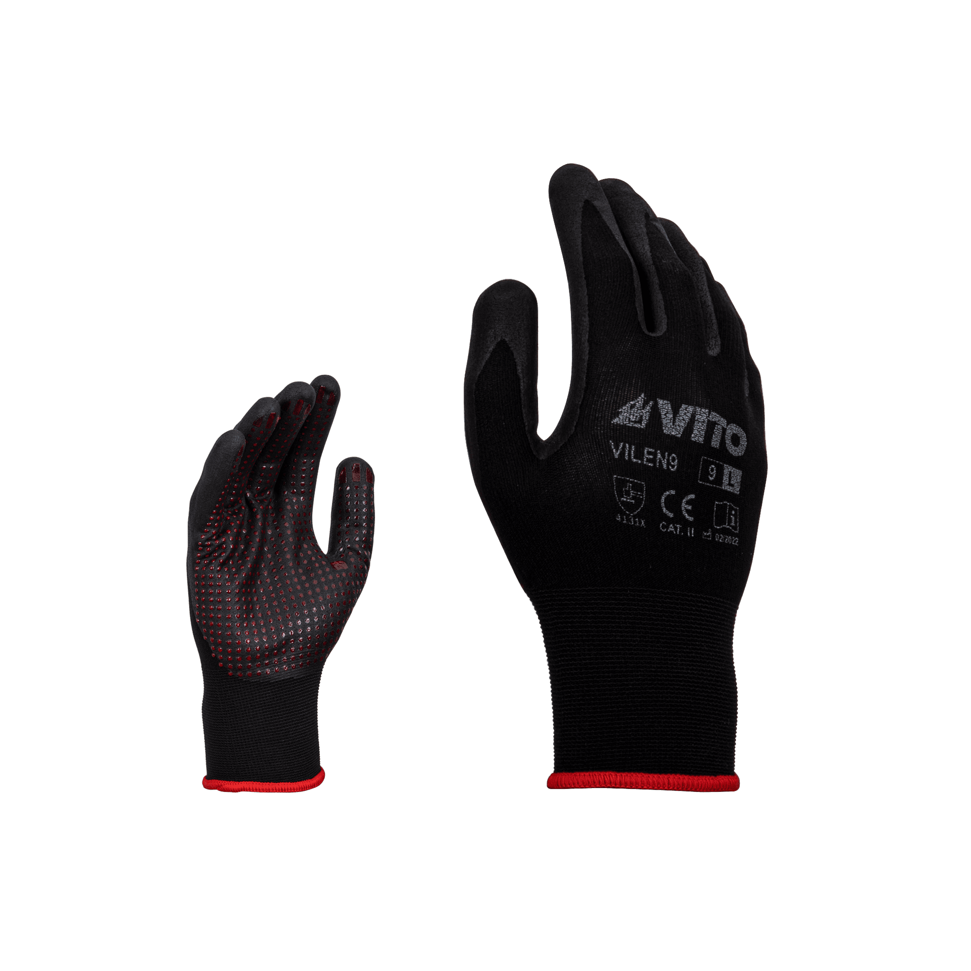 LUVA DE ESPUMA ANTIDESLIZANTE