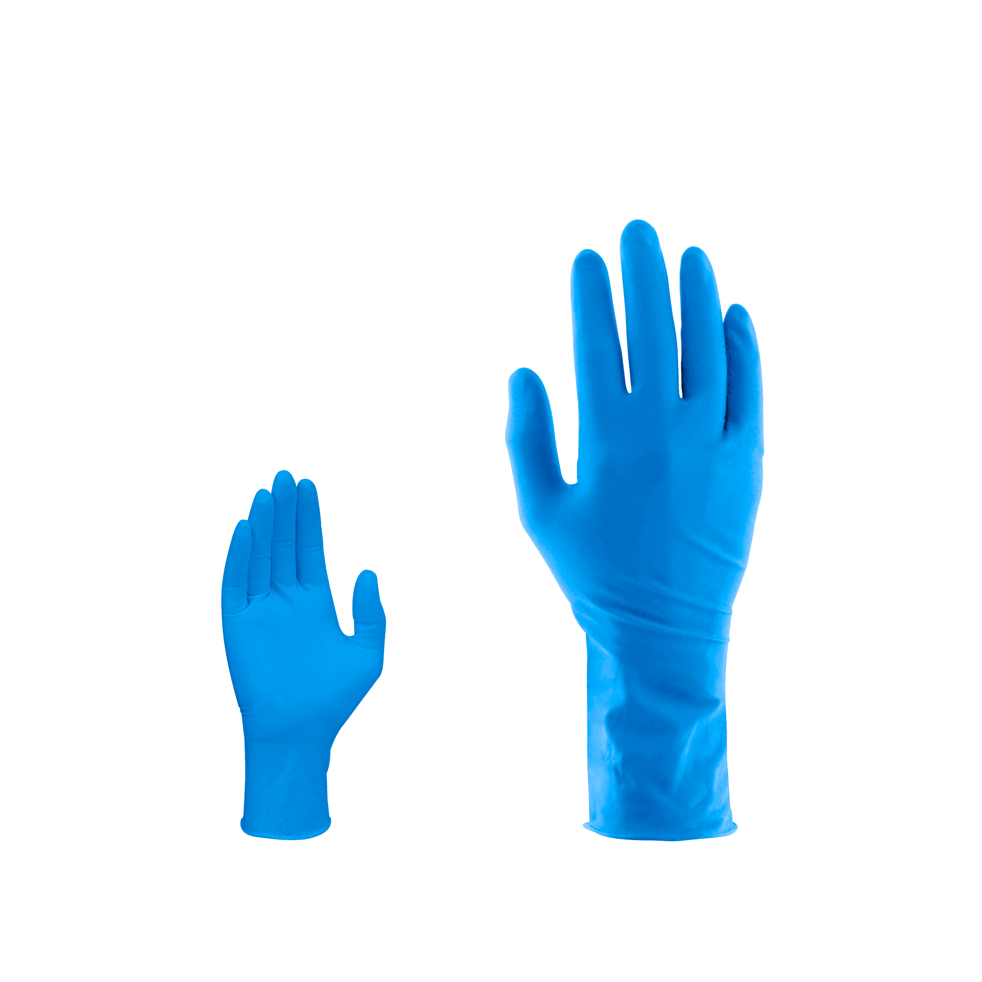 LUVA DESCARTÁVEL NITRÍLICA FINA SEM PÓ - 100 UN