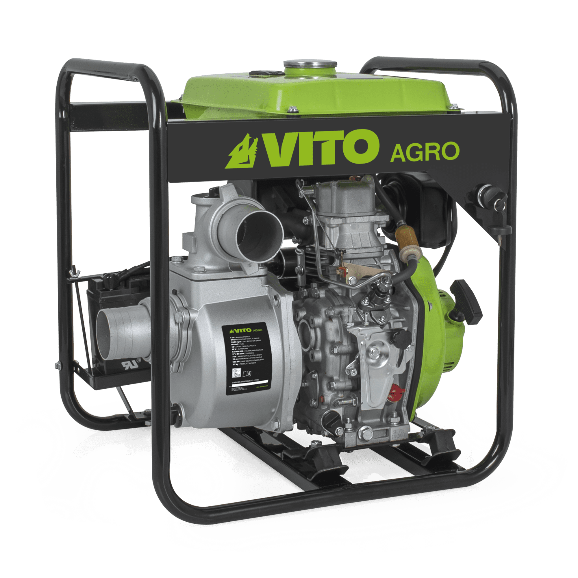 MOTOBOMBA DIESEL 3”